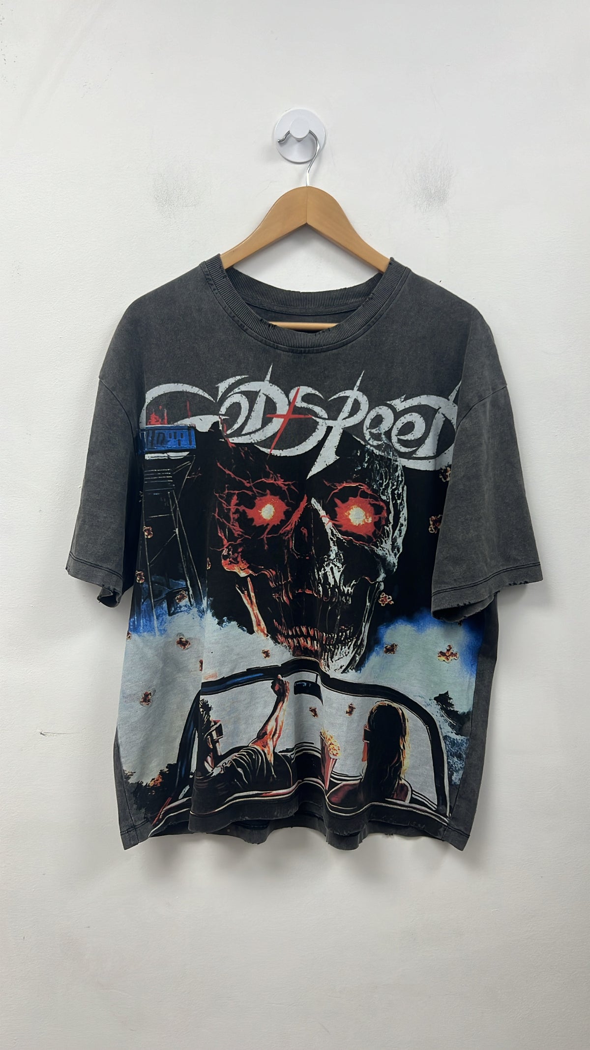 Godspeed Grey Drive In Tee