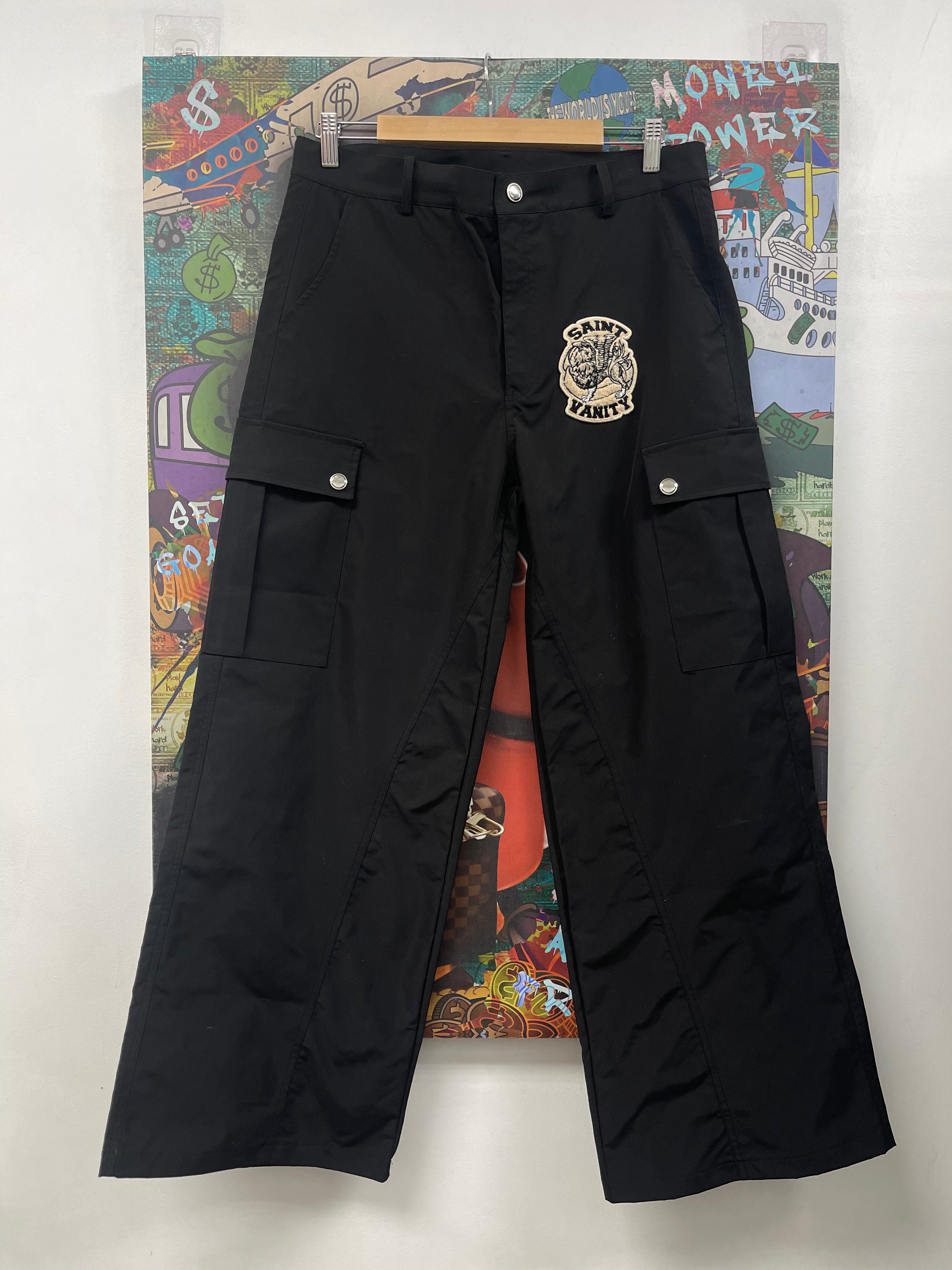 Saint Vanity Black 26 Cargo Pants