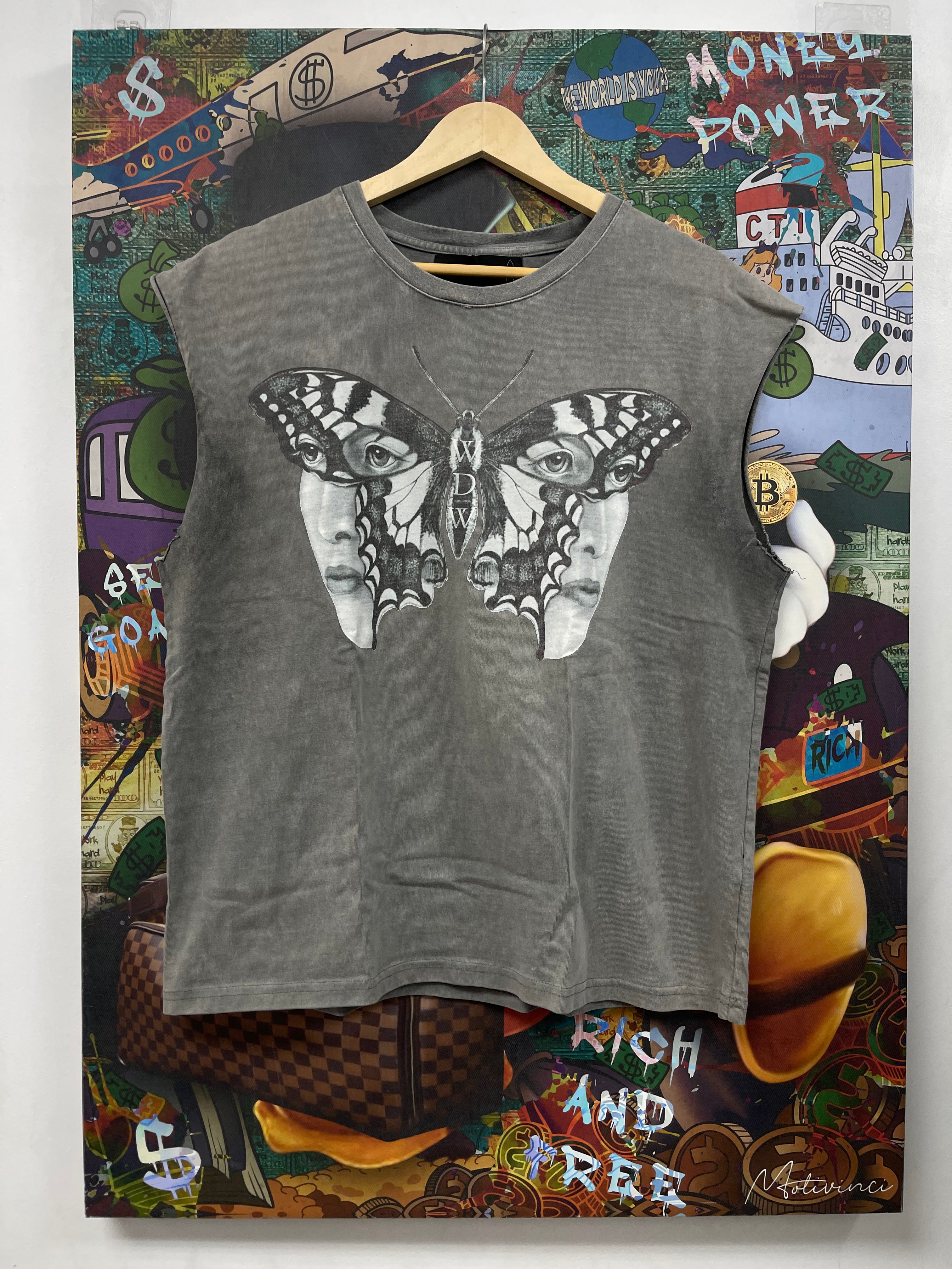 Who Decides War Butterfly Sleeveless Tee