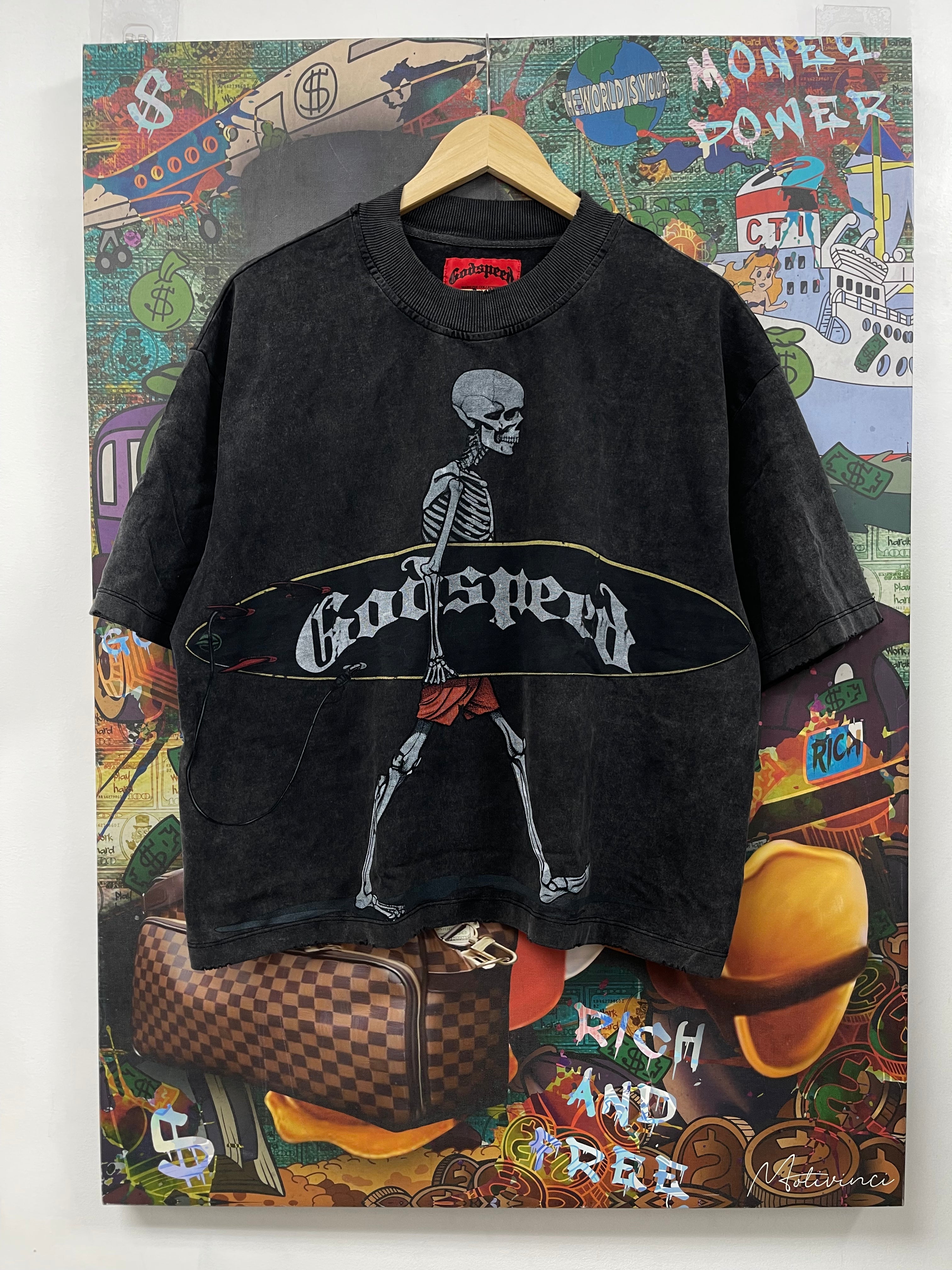 Godspeed Surf Board Tee