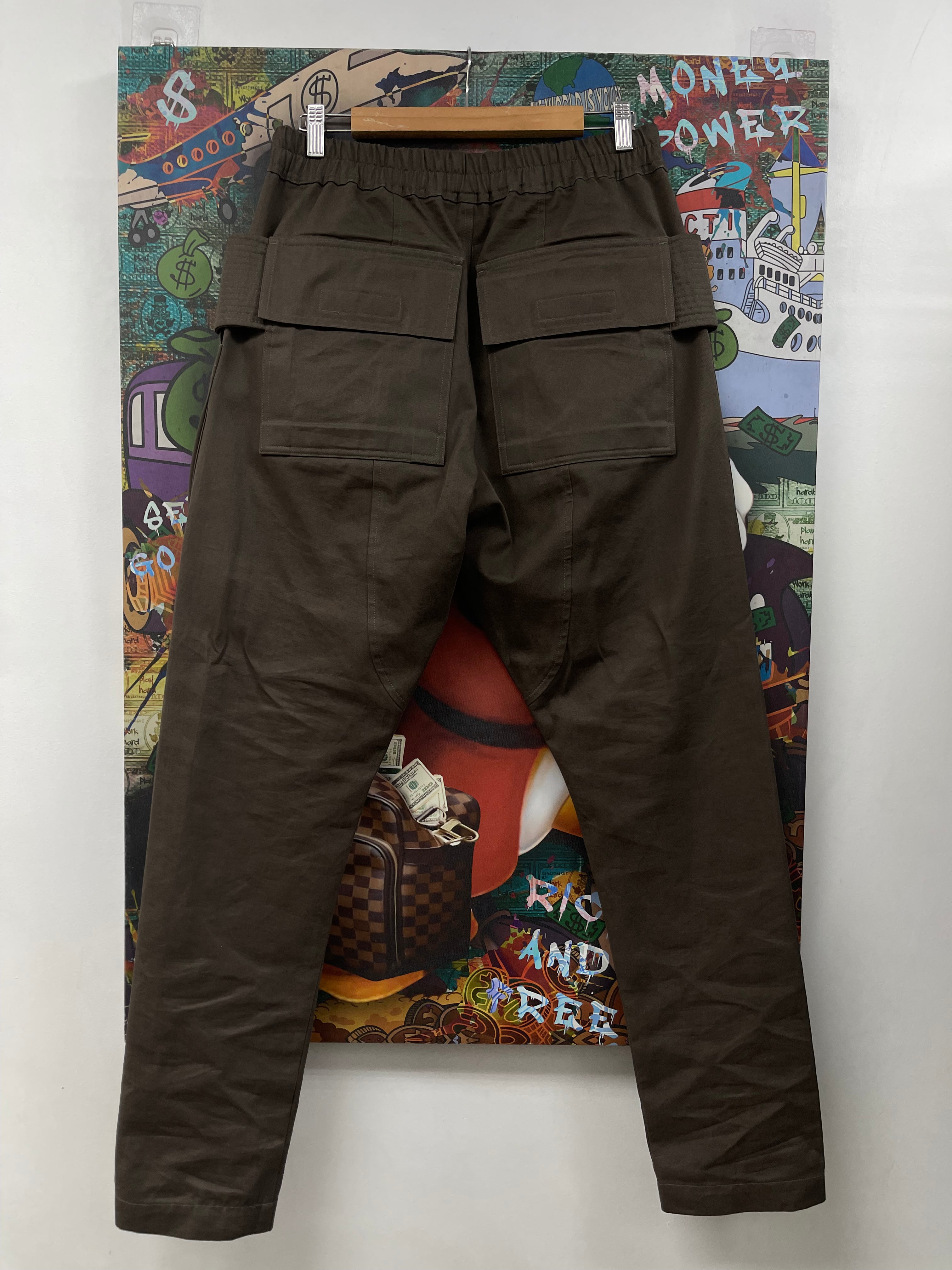 Rick Owens Dark Dust Creatch Cargo Pants