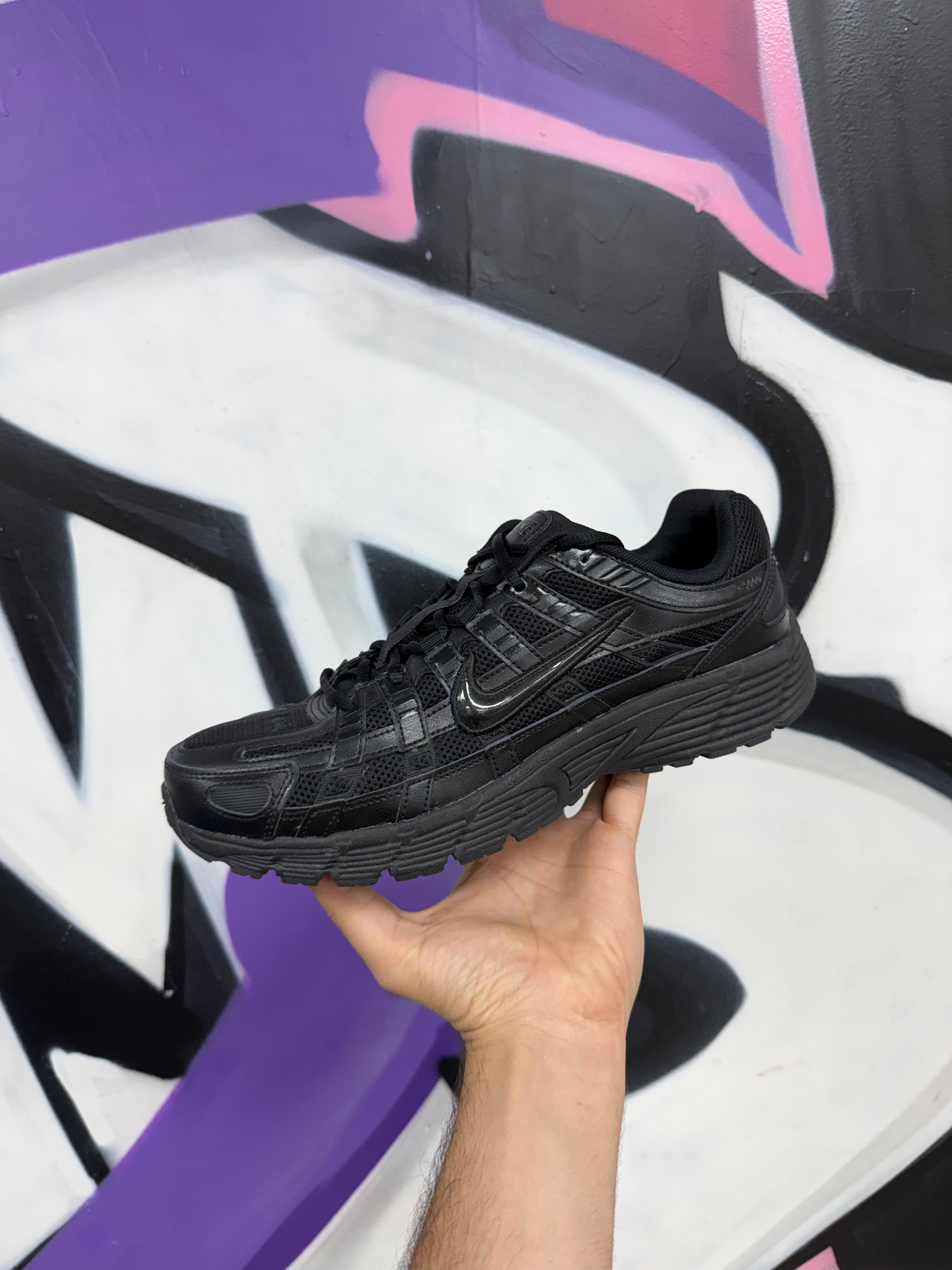 Nike Triple Black P-6000 Sneakers