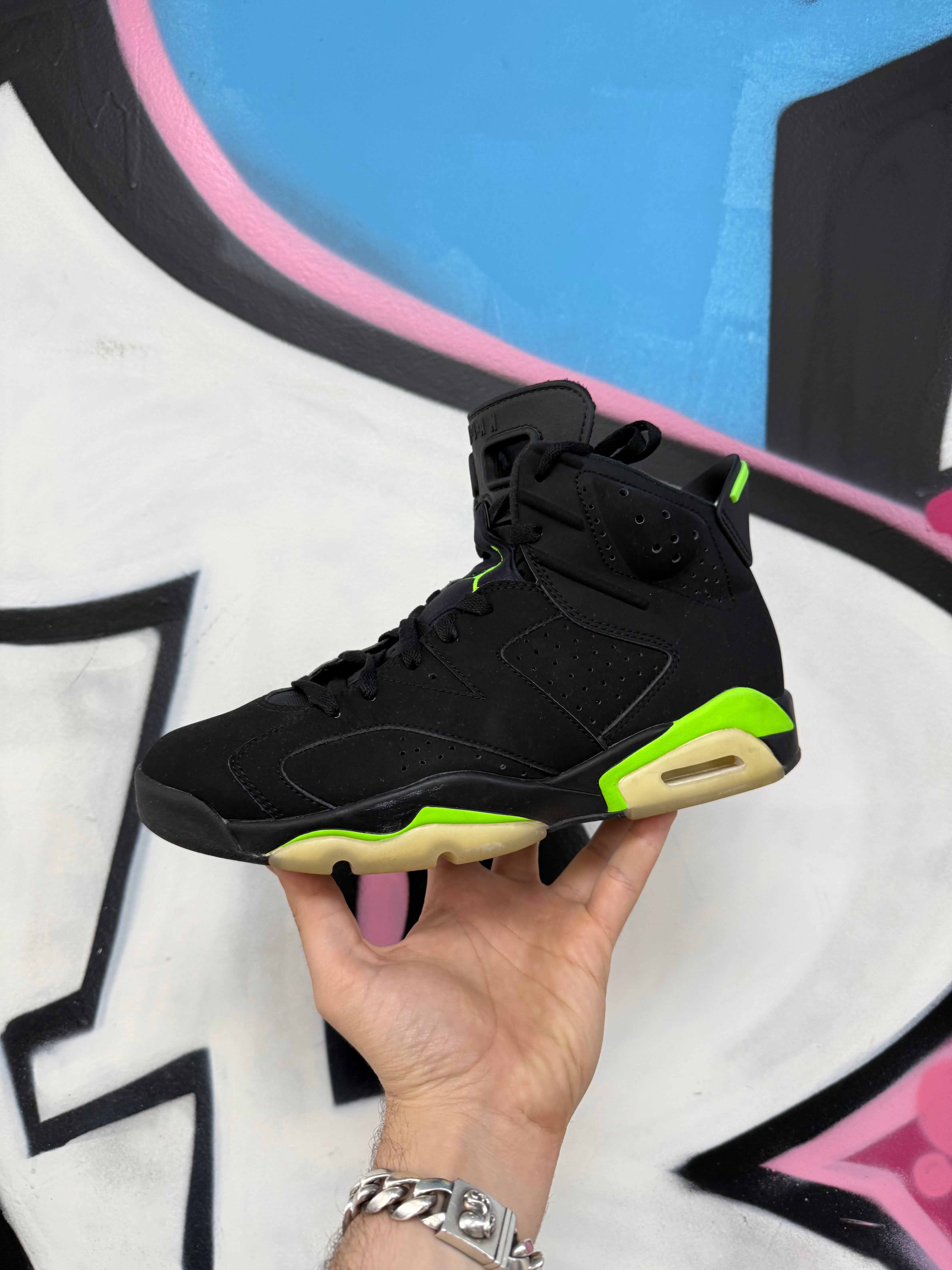 Jordan 6 Electric Green Sneakers