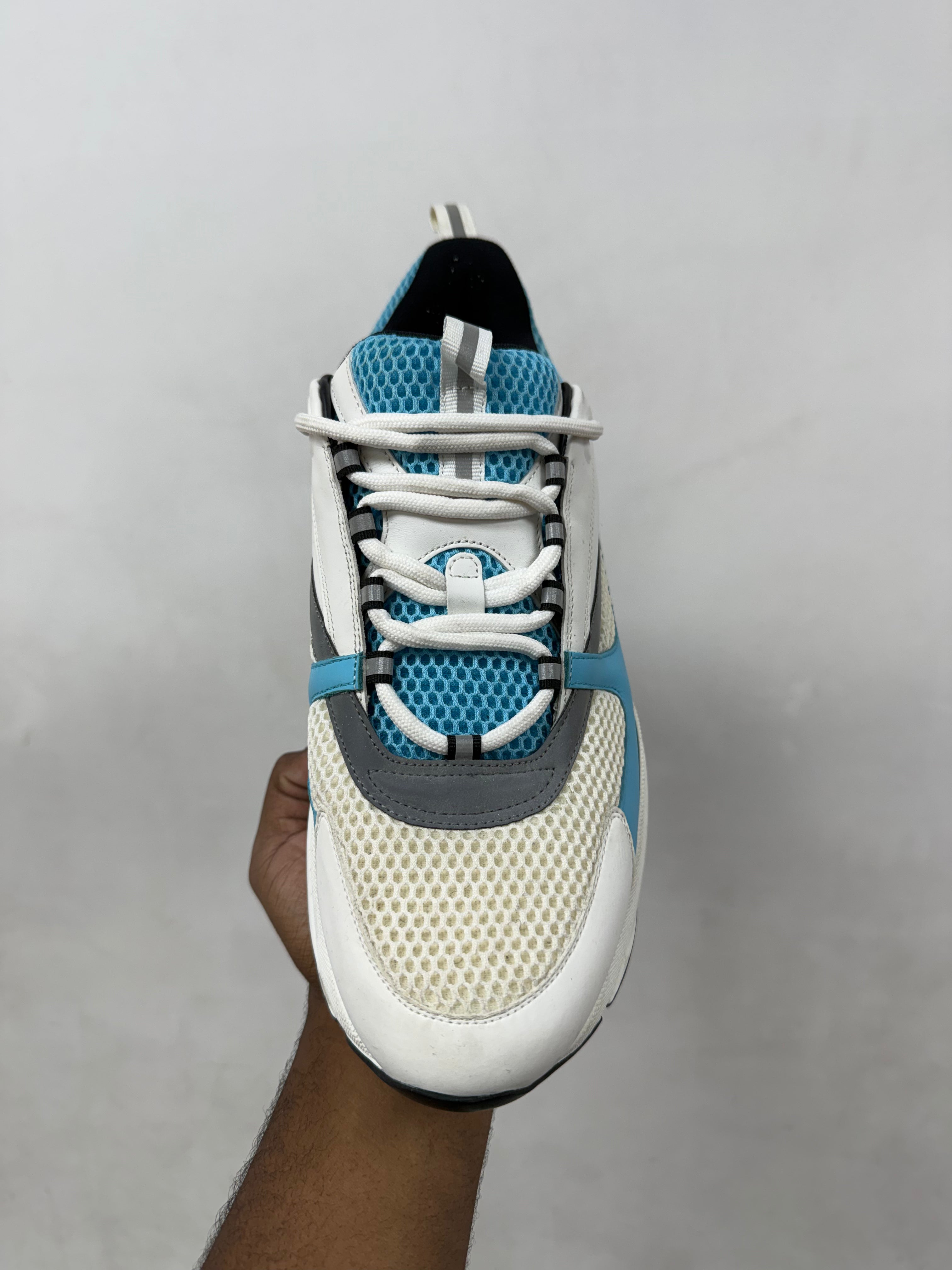 Dior B22 Baby Blue White Sneakers