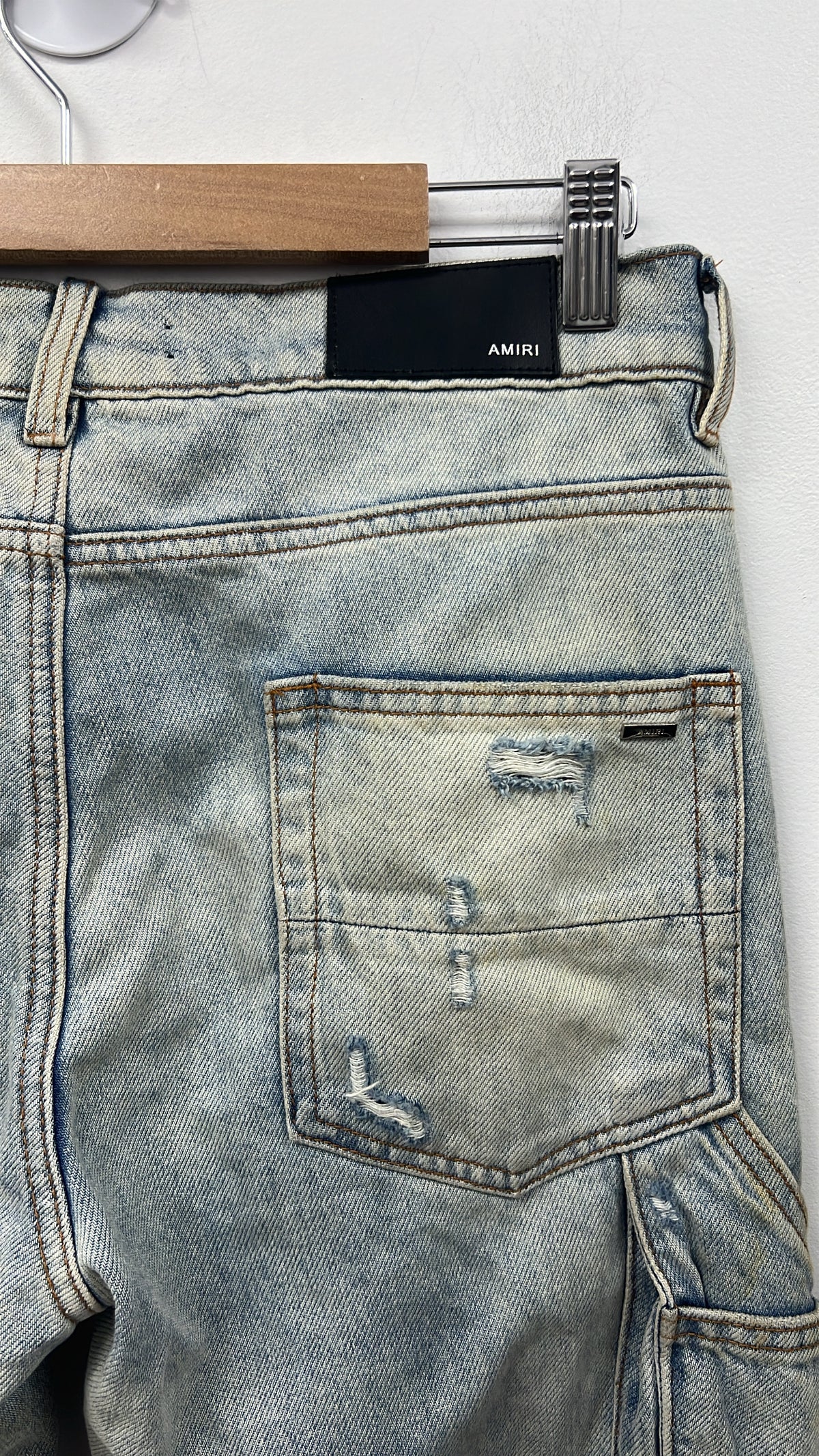 Amiri Light Wash Carpetner Jeans