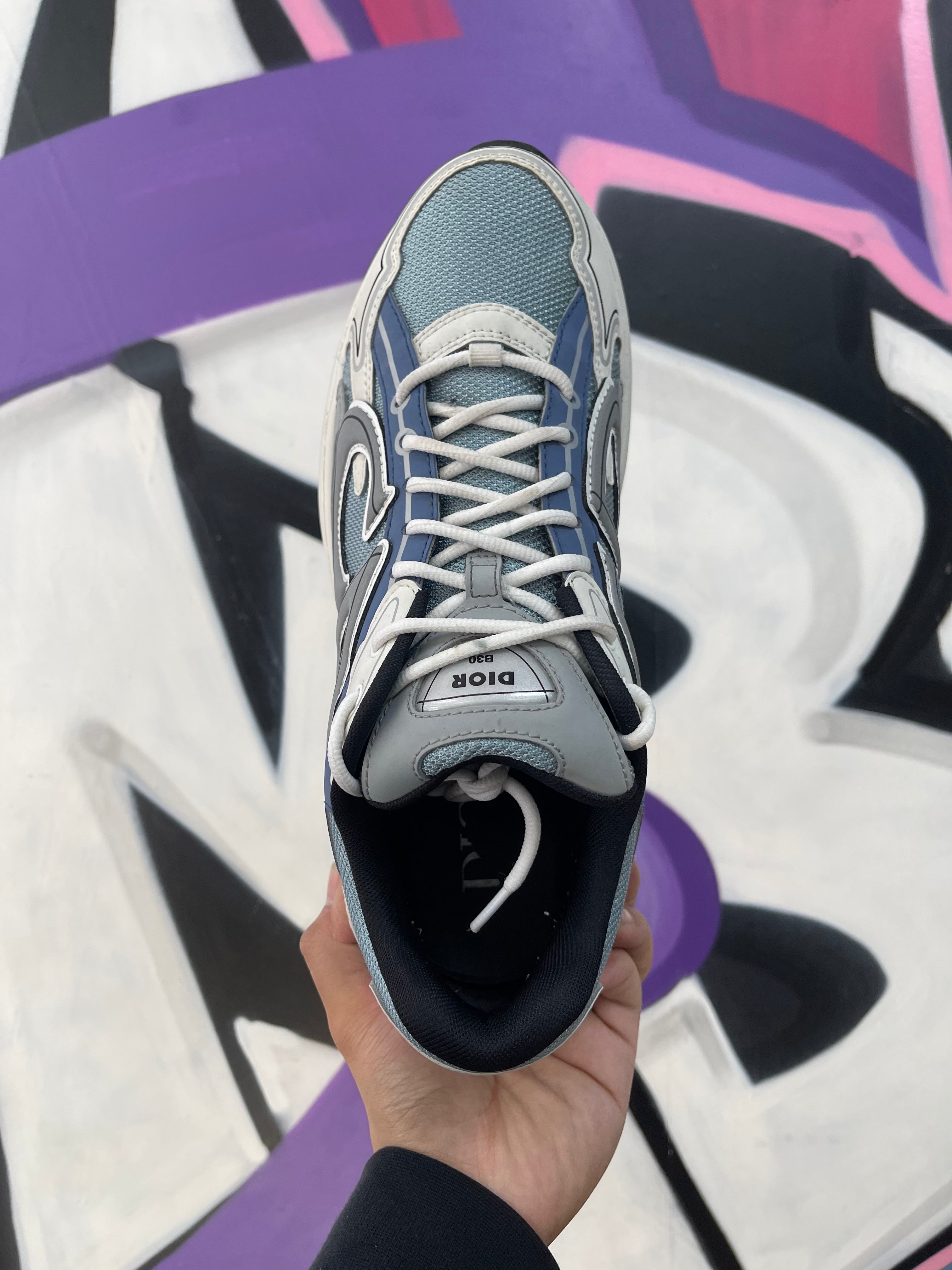 Dior B30 UNC Baby Blue Sneakers