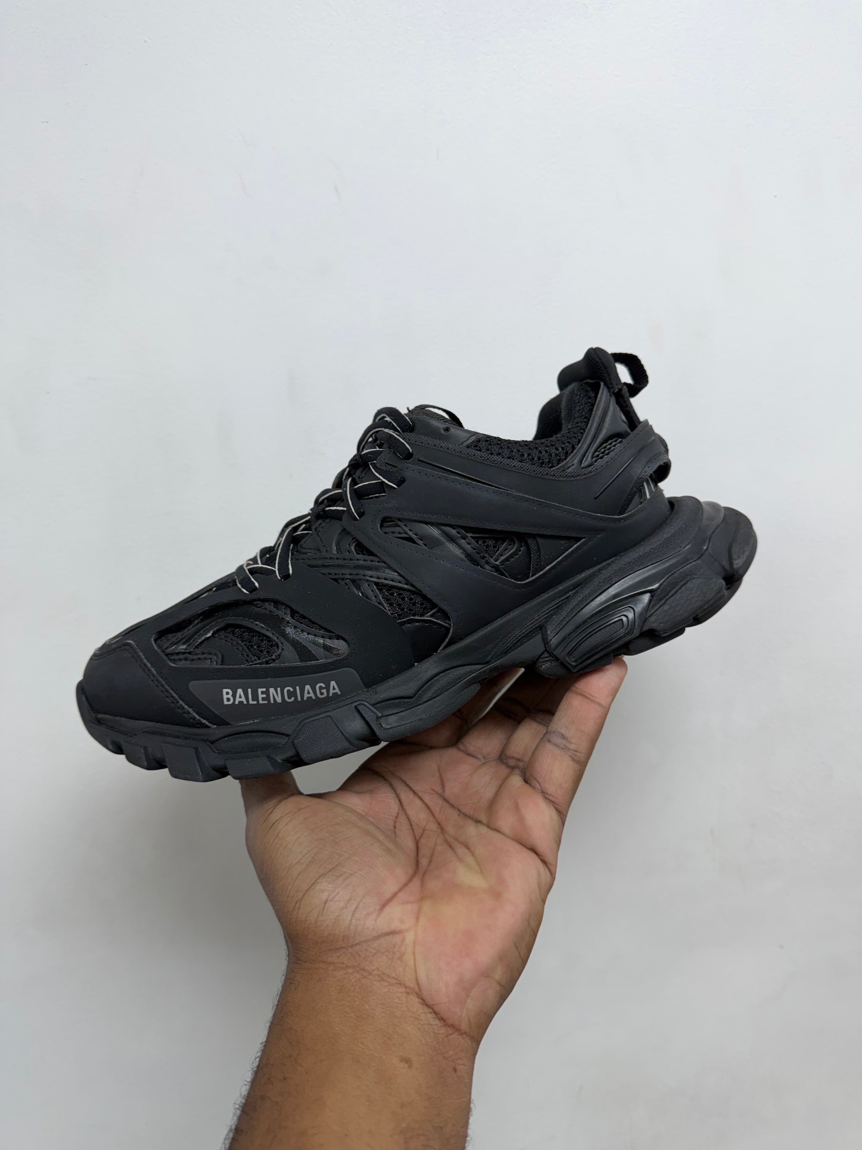Balenciaga Black Black Track Sneakers