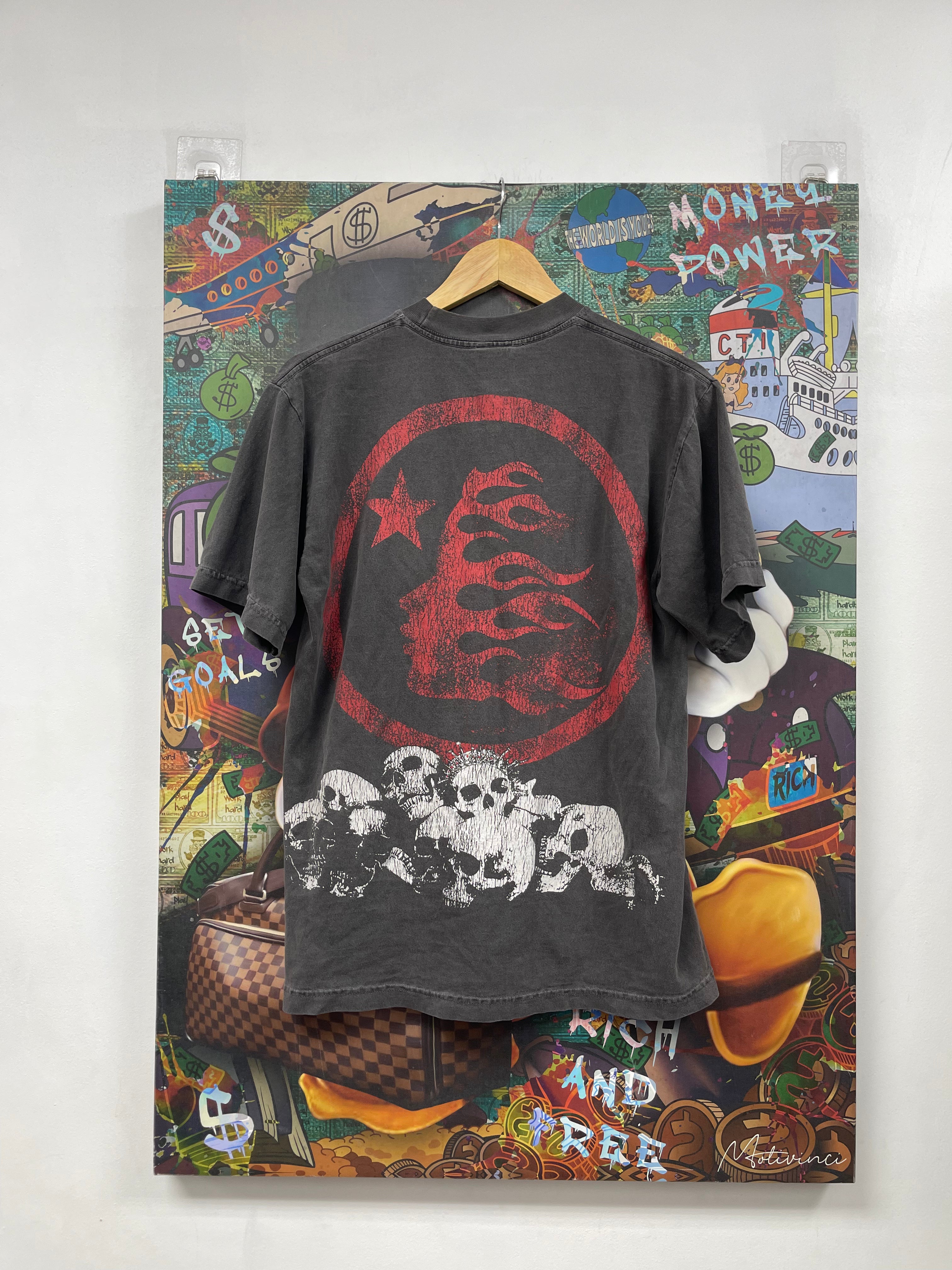 Hellstar Crowned Skull Rhinestone Tee