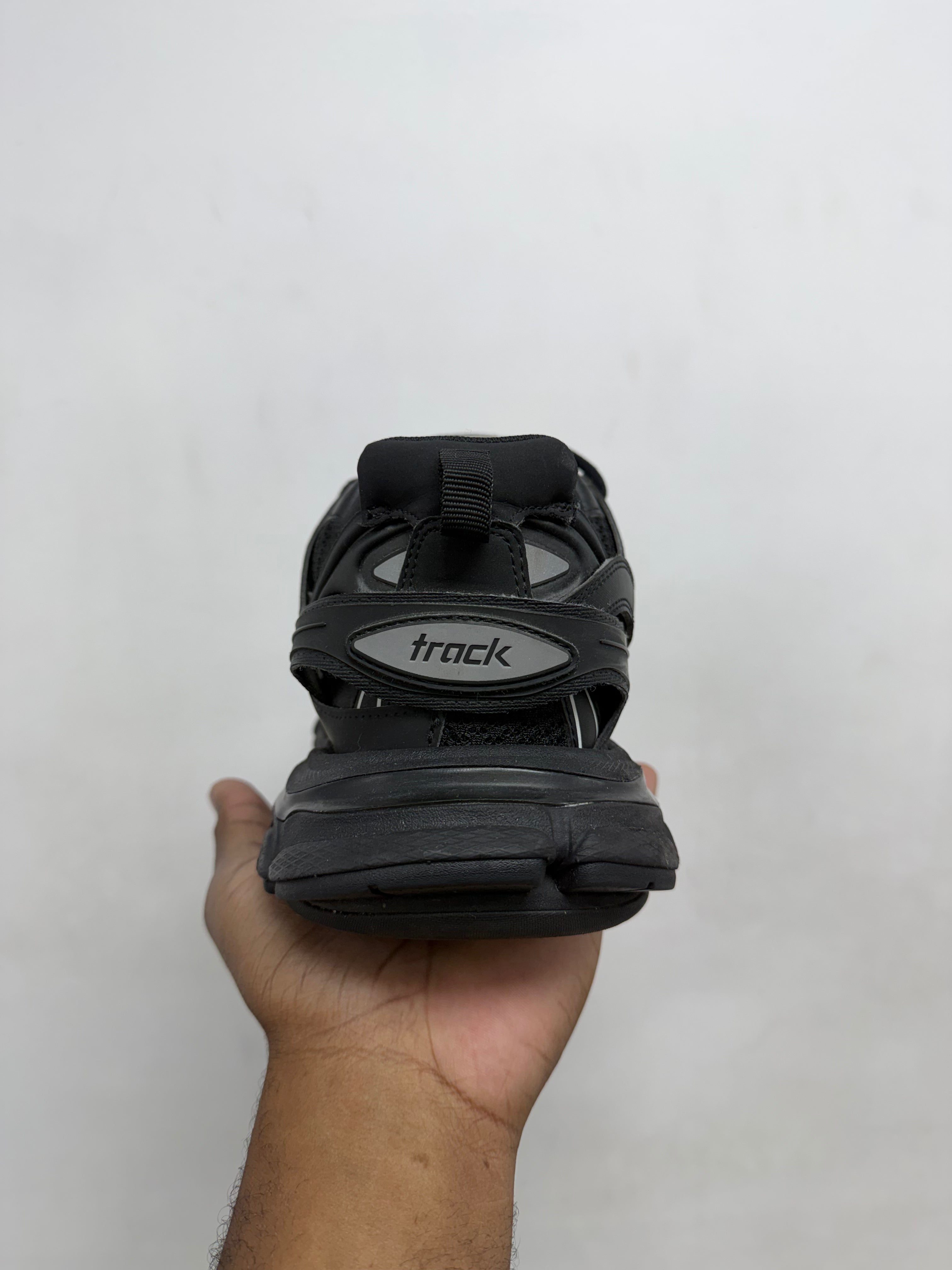 Balenciaga Black Black Track Sneakers