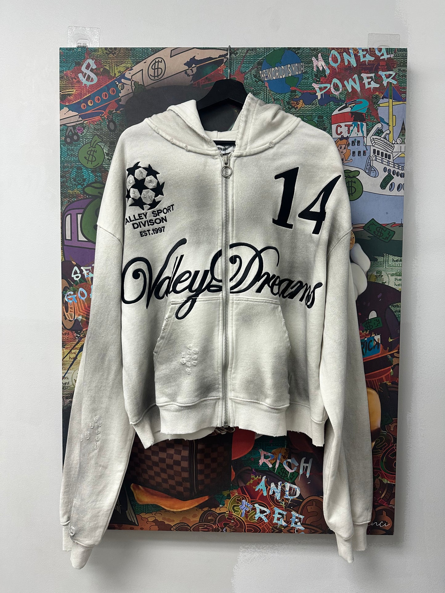 Vale Forever Oreo 14 Zip Up Hoodie