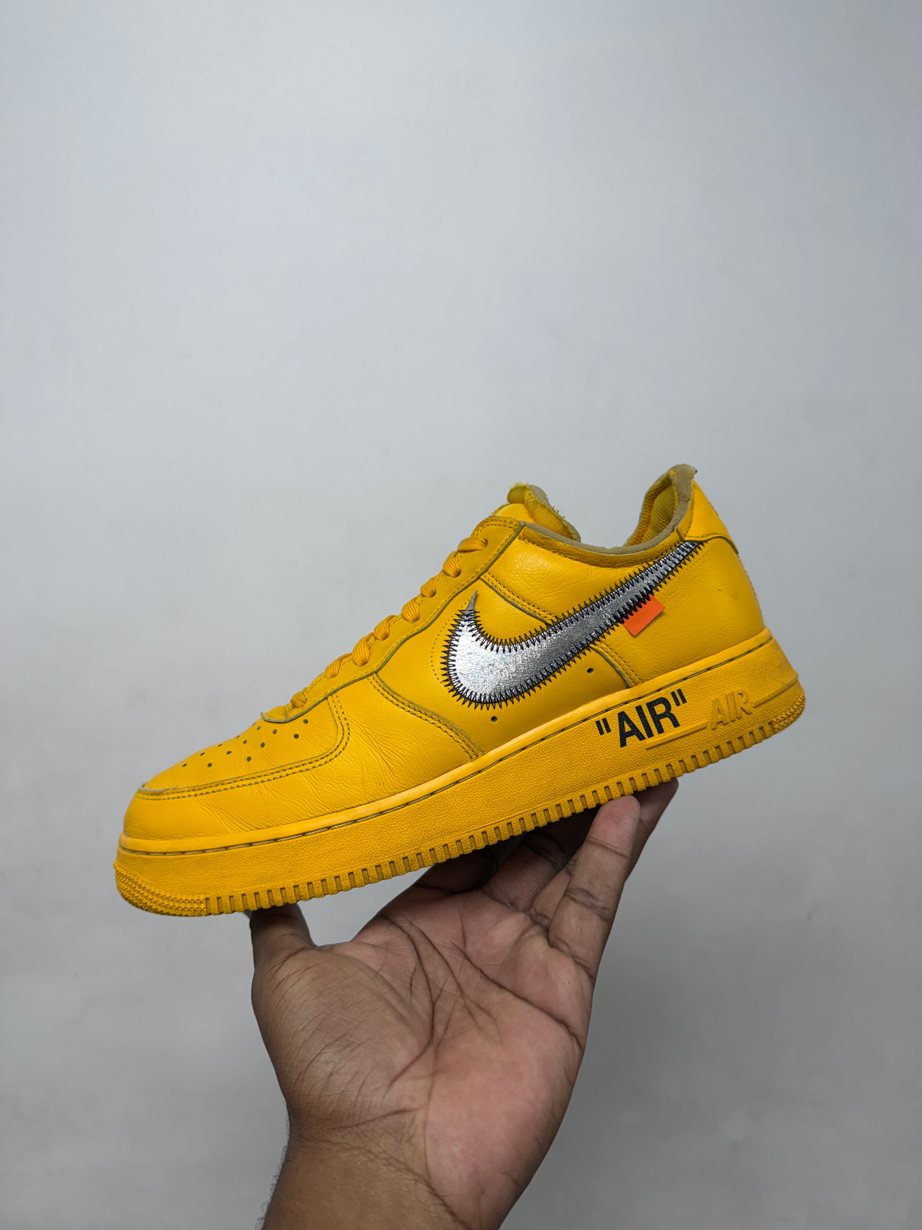 Off White Rubber Dunk UNC Sneakers