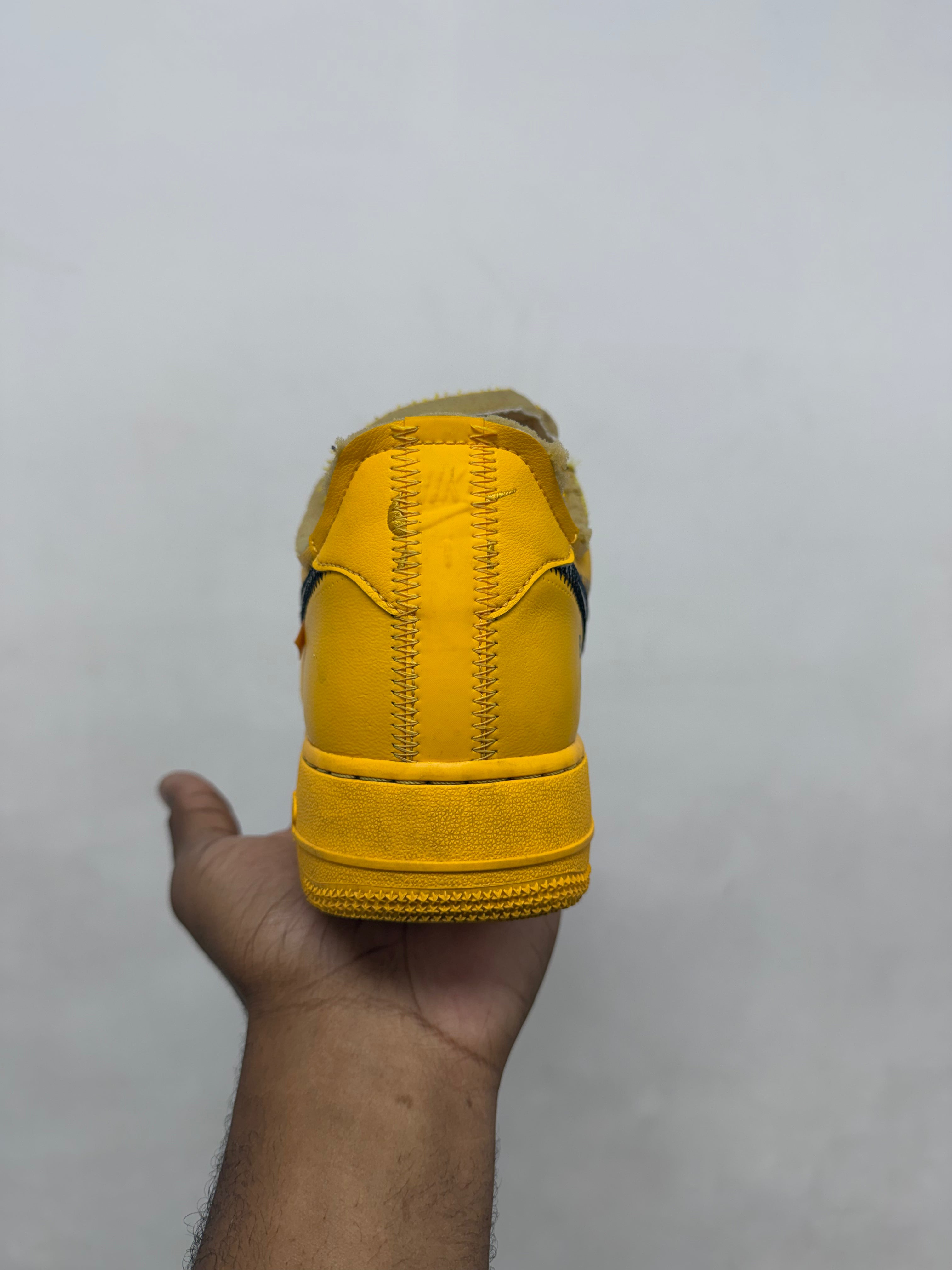 Off White Rubber Dunk UNC Sneakers
