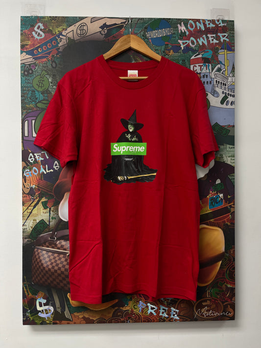 Supreme Red Witch Box Logo  New