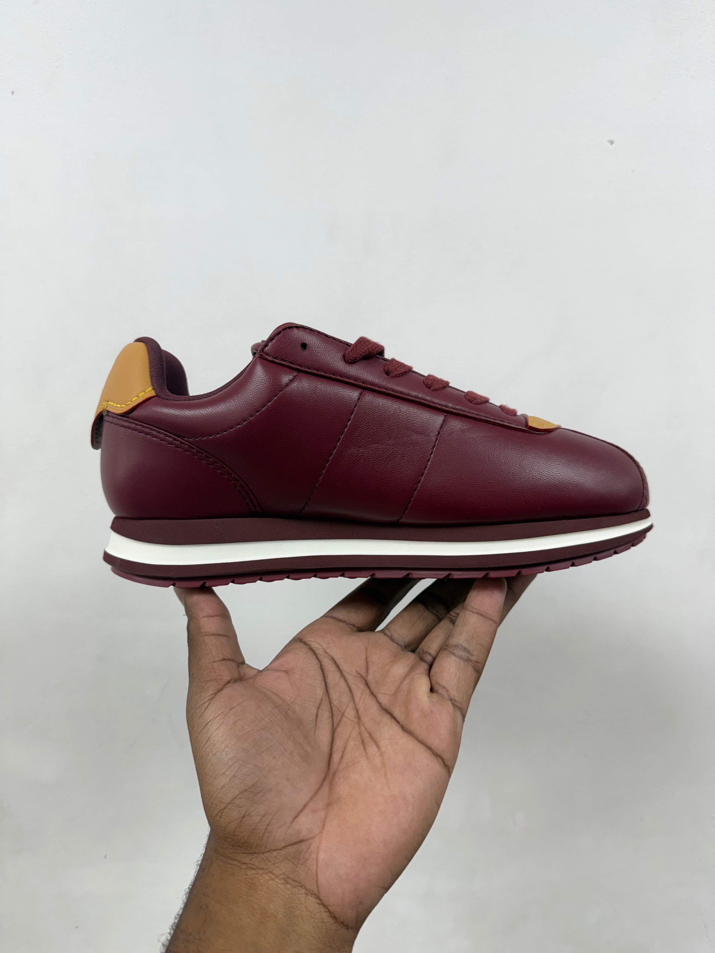 Louis Vuitton Burgundy Buttersoft Sneakers