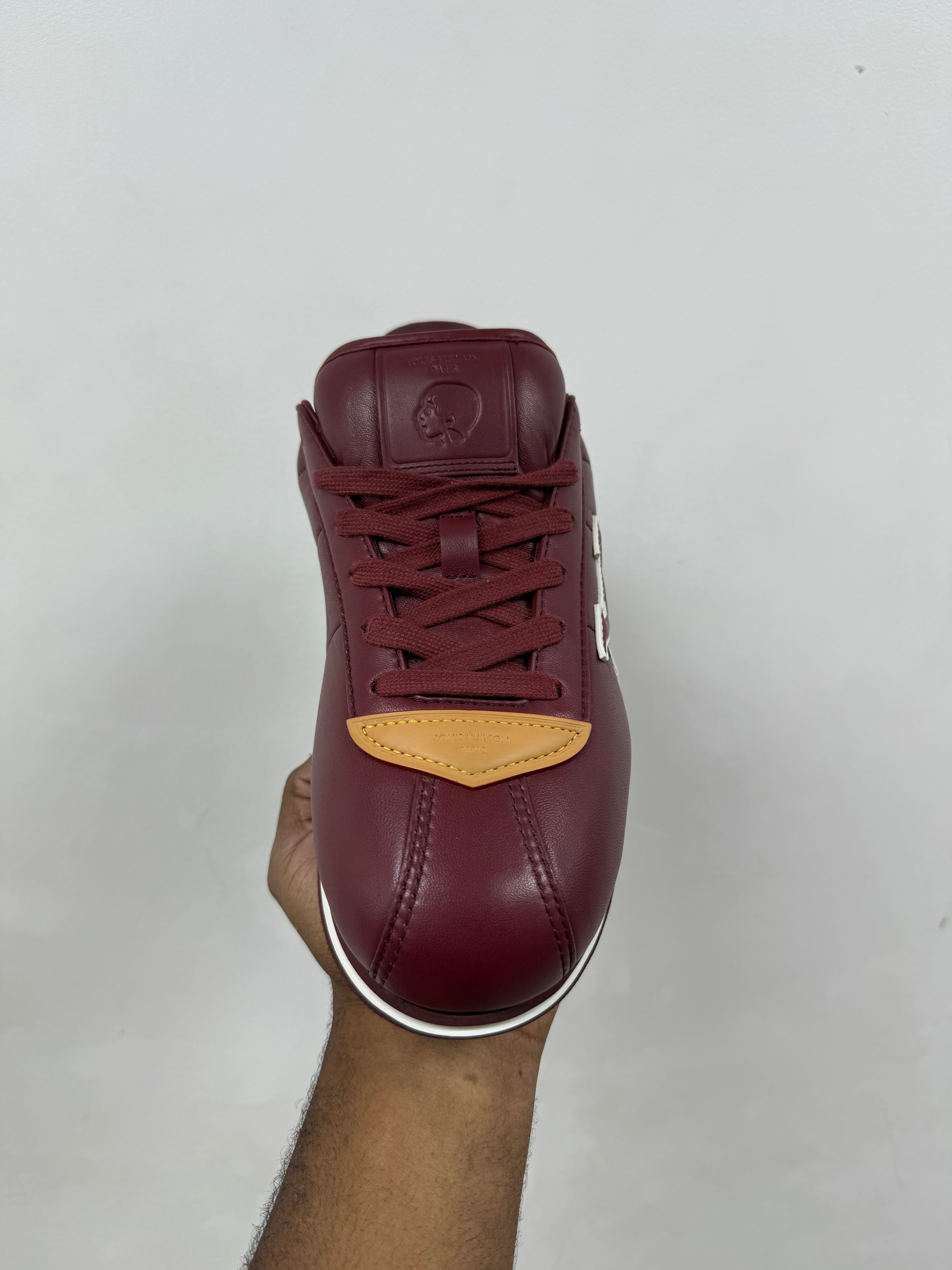 Louis Vuitton Burgundy Buttersoft Sneakers
