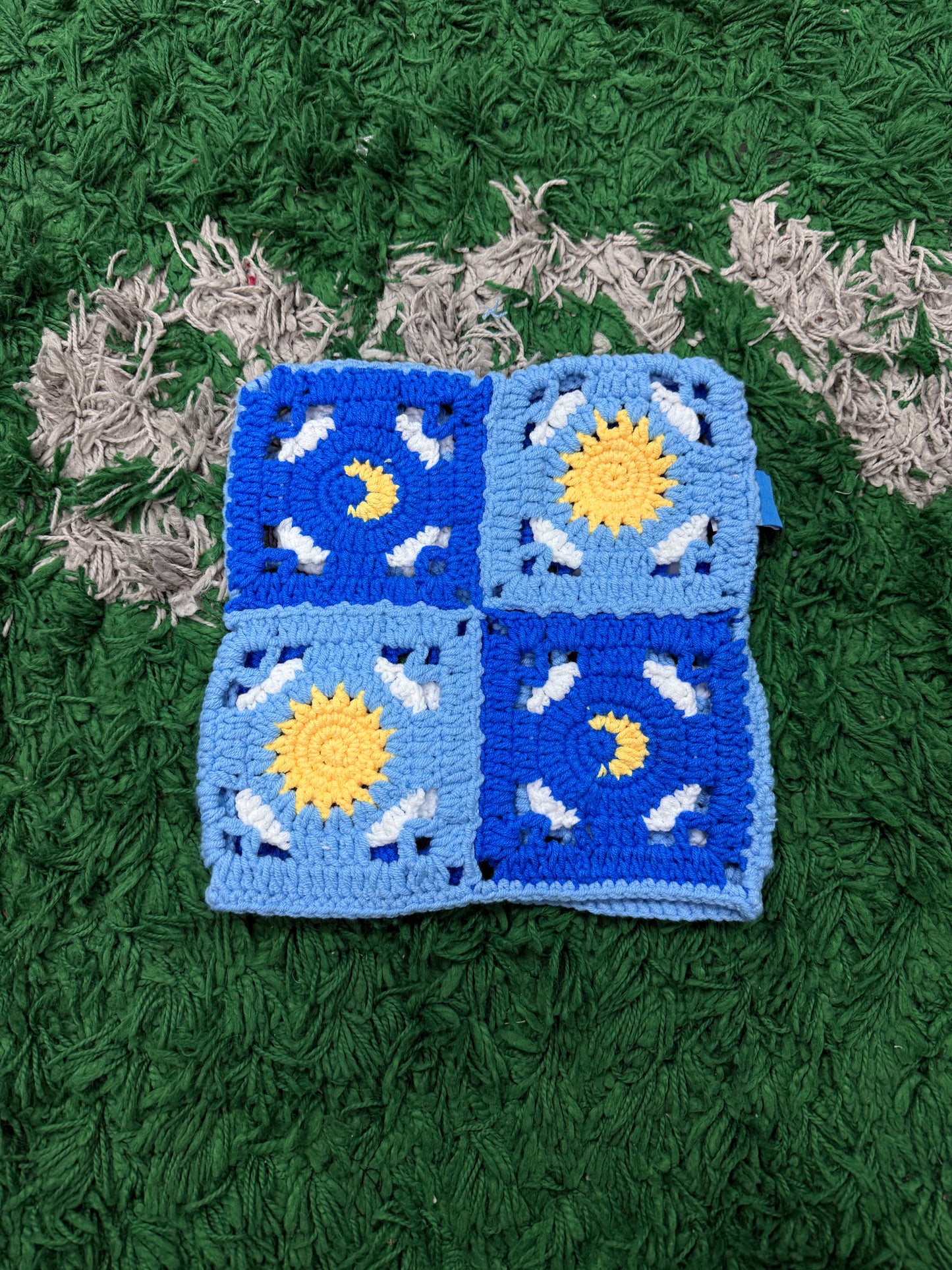 Starry Night Crochet Cat Hat