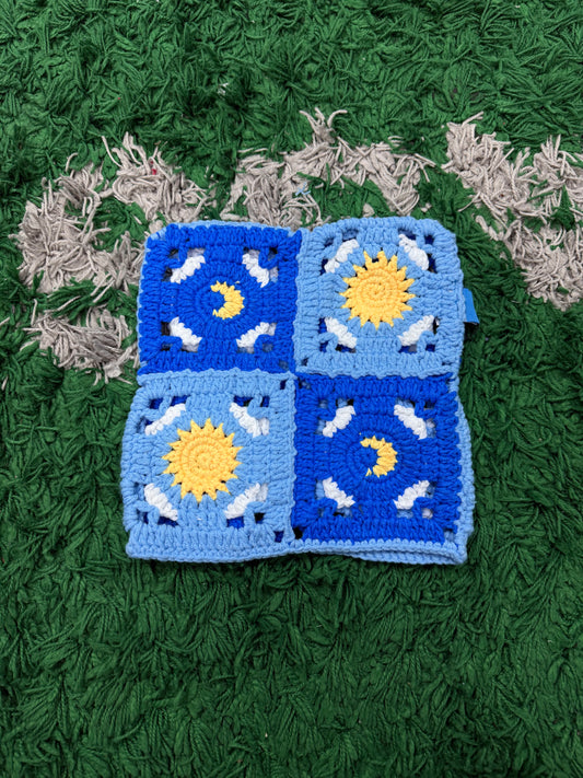 Starry Night Crochet Cat Hat