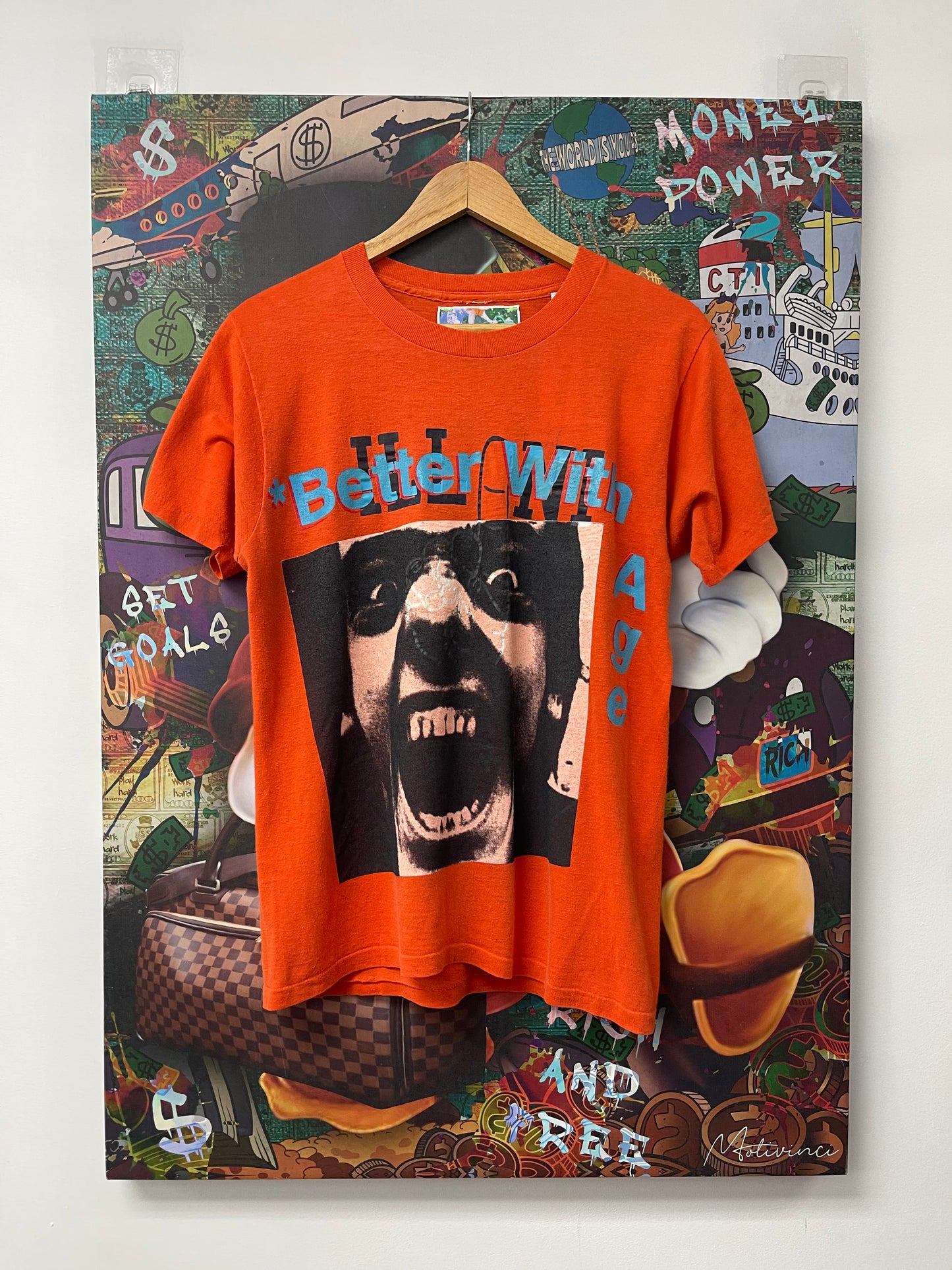 Better With Age Fake Tee New With Tags