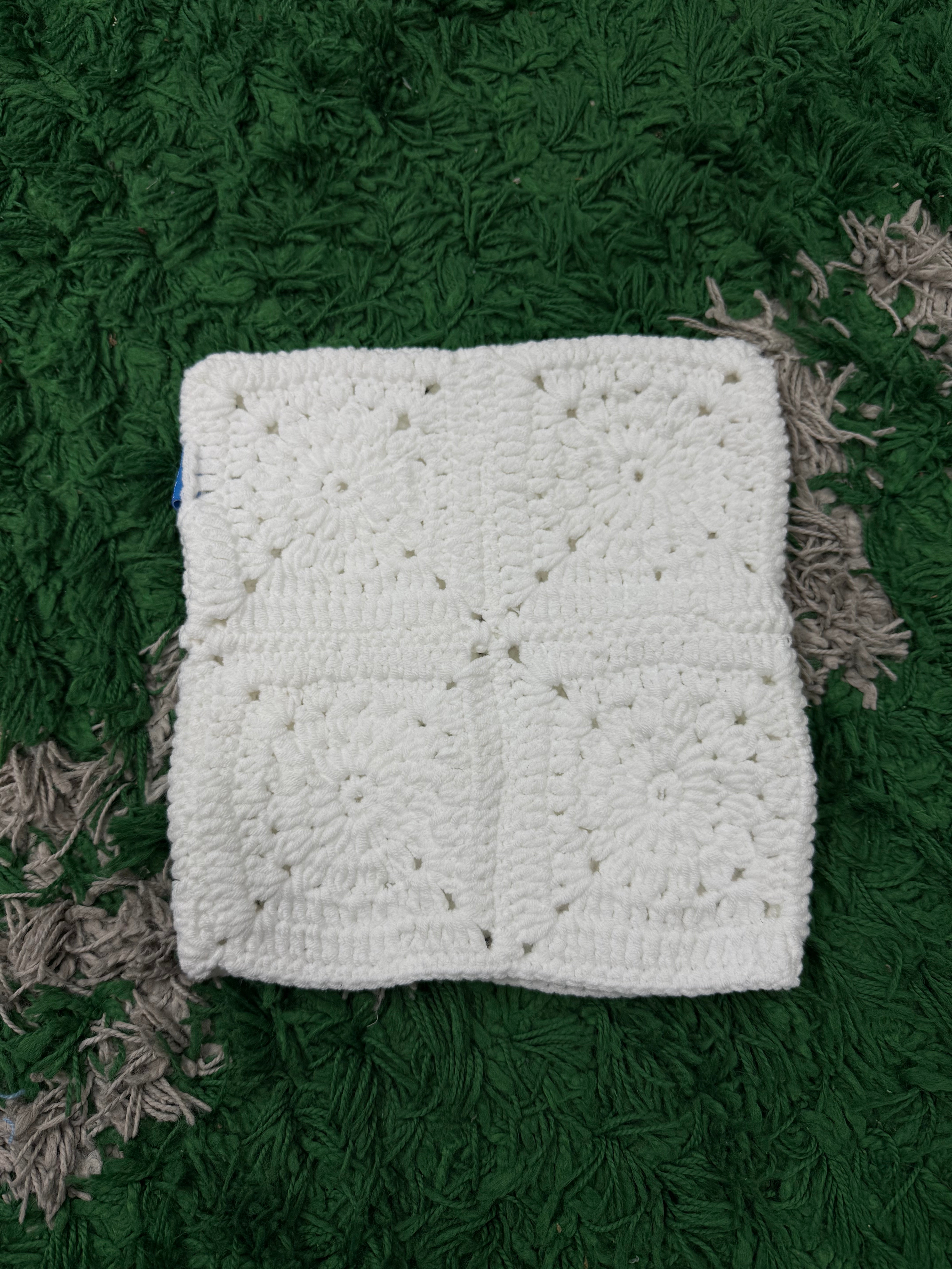 Snow Crochet Cat Hat