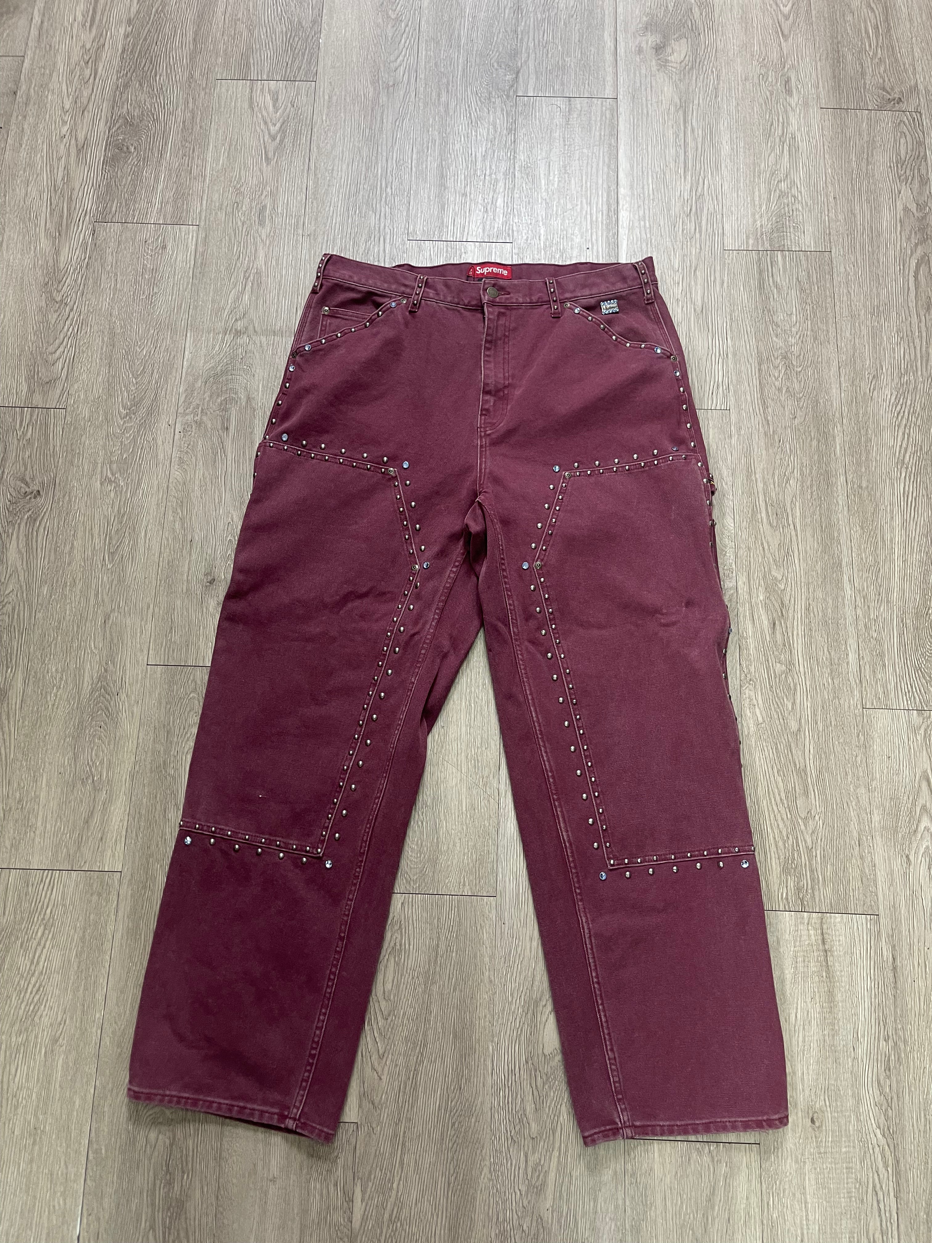 Supreme x BB Simon Studded Carpenter Pants