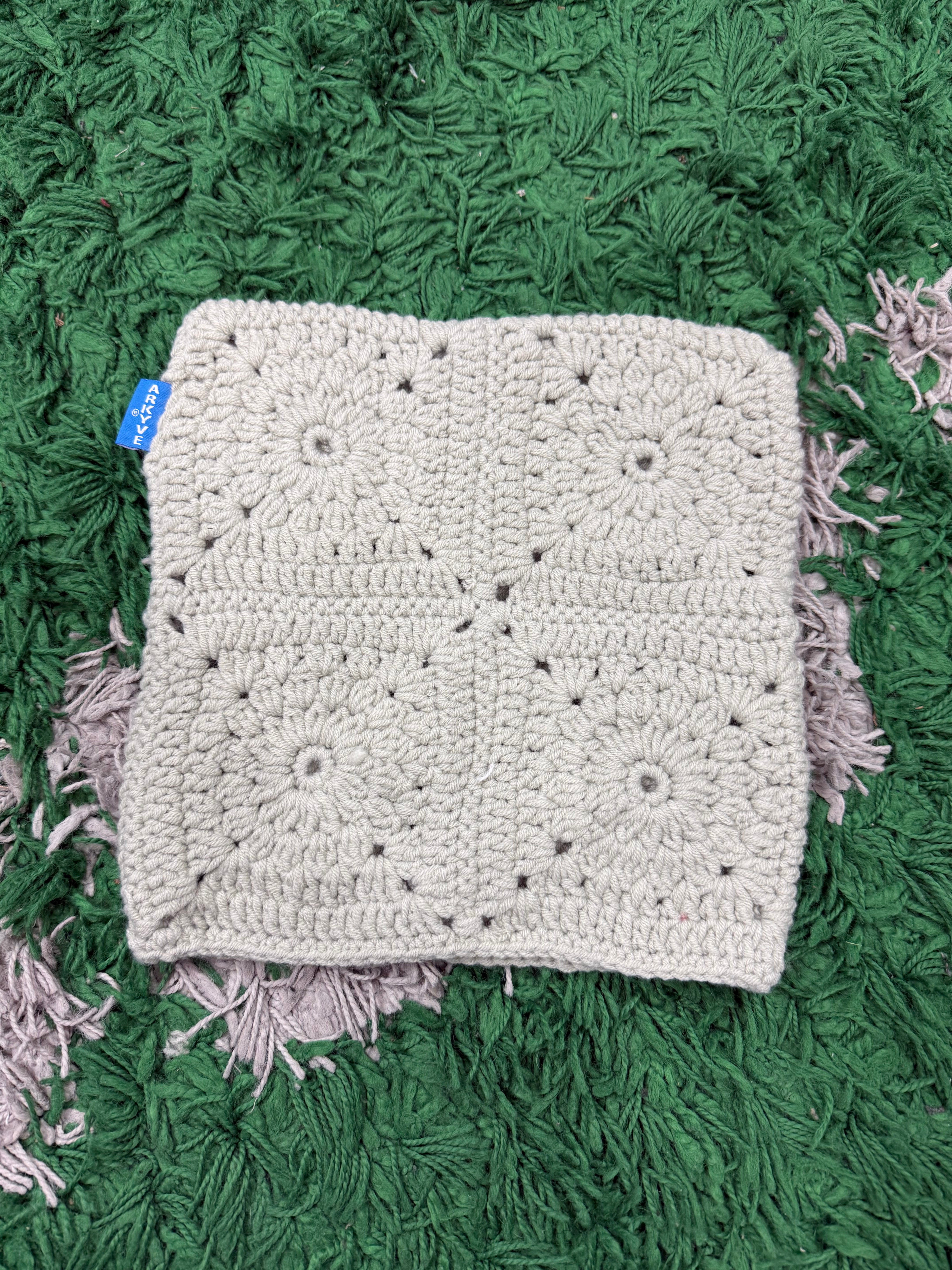Concrete Moss Crochet Cat Hat