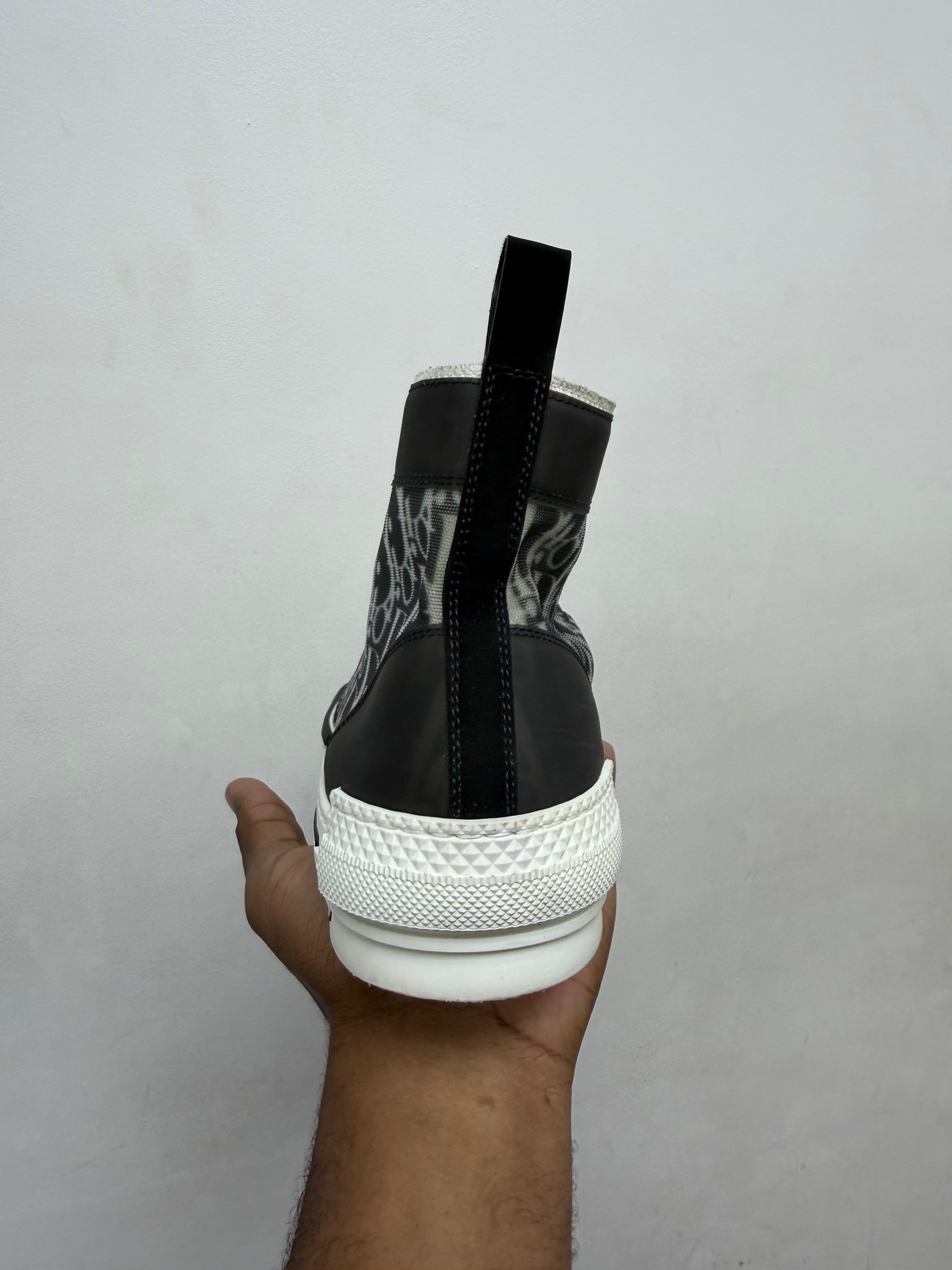 Dior B23 Black White Oblique Sneakers