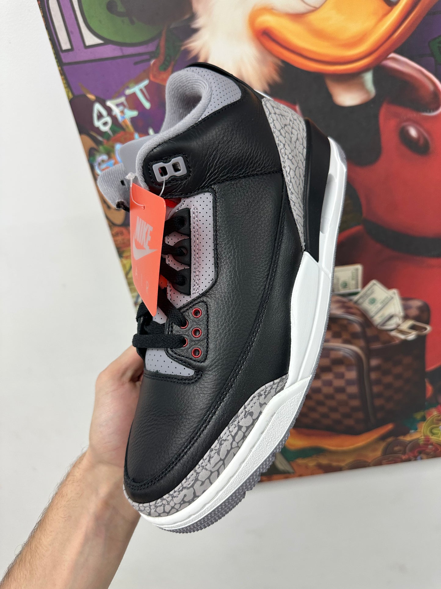 Jordan 3 Black Cement Reimagined