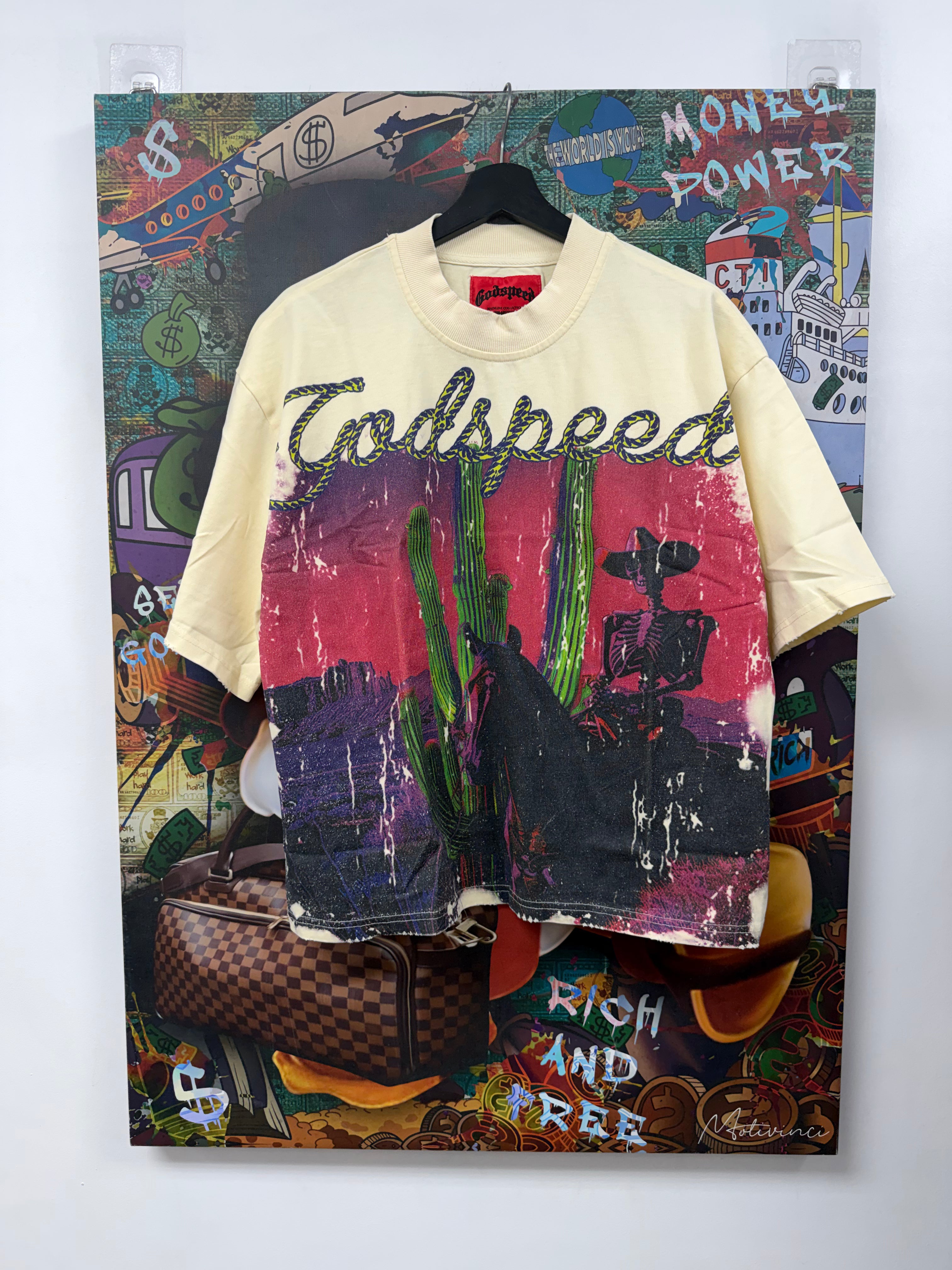 Godspeed Cream Westworld Tee