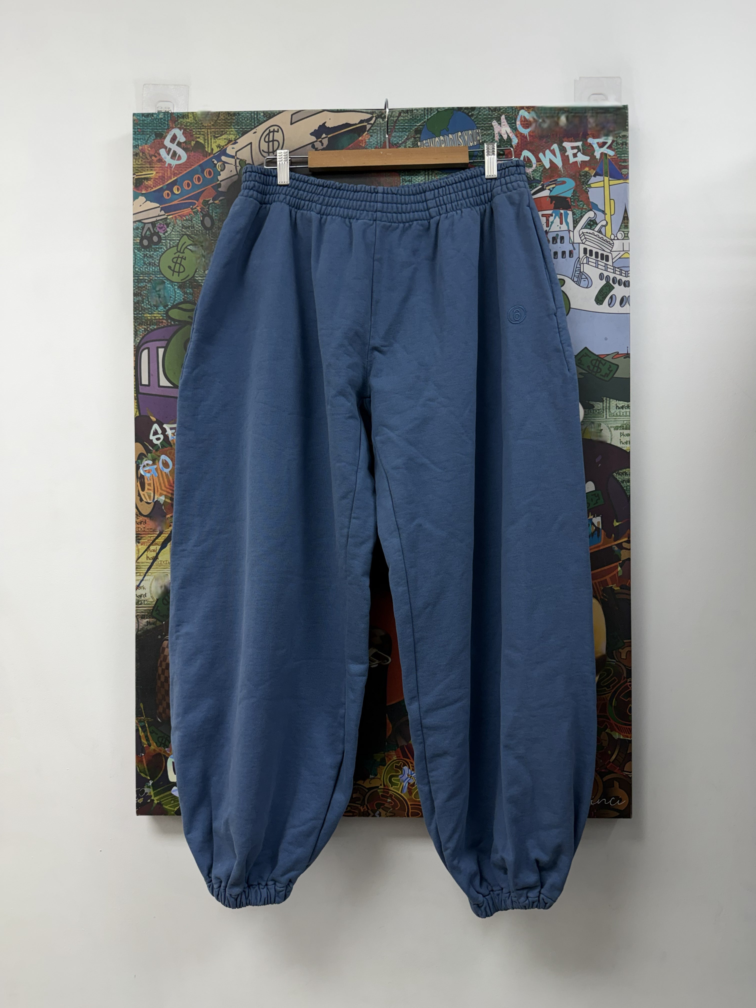 Maison Margiela "MM6" Baggy Blue Sweats