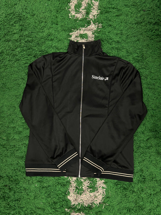 Sinclair Track Jacket Black White Medium Used