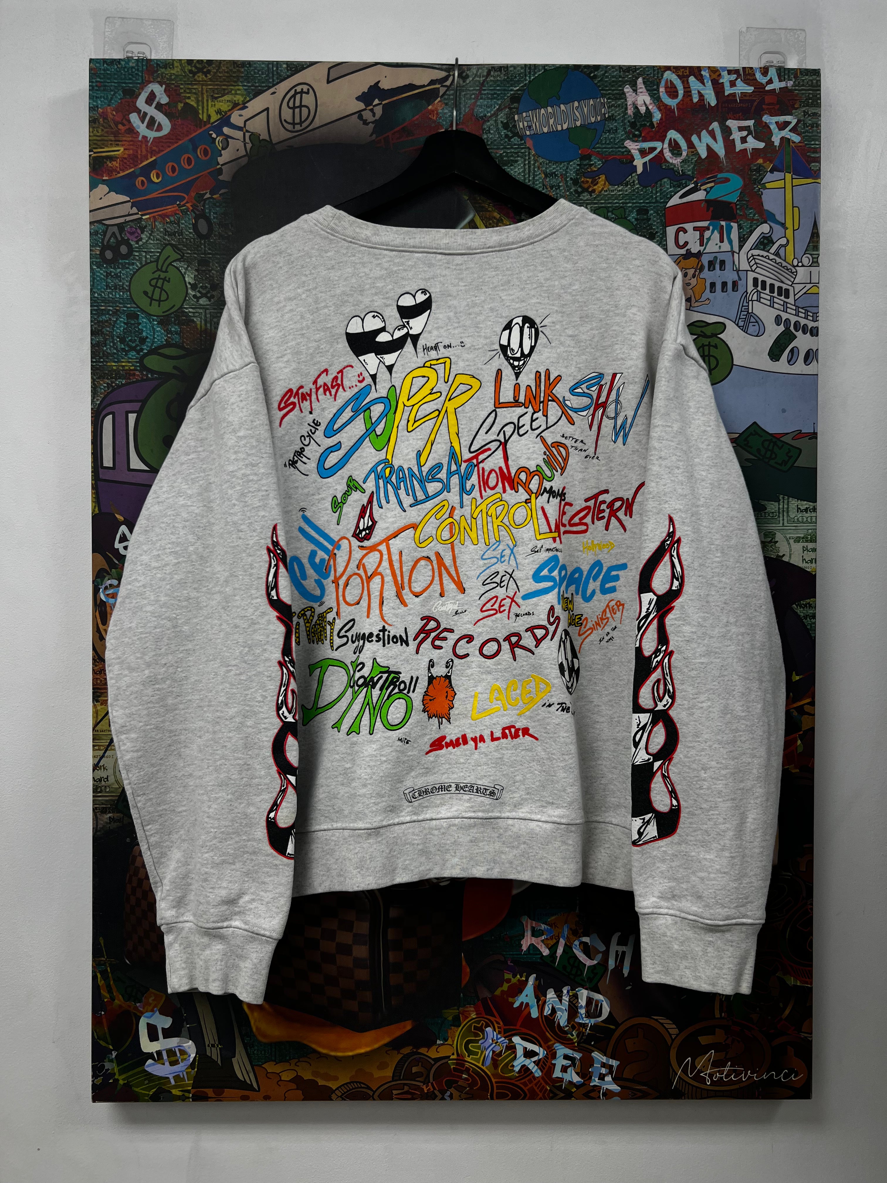 Chrome  Hearts Matty Boy Brain Crewneck