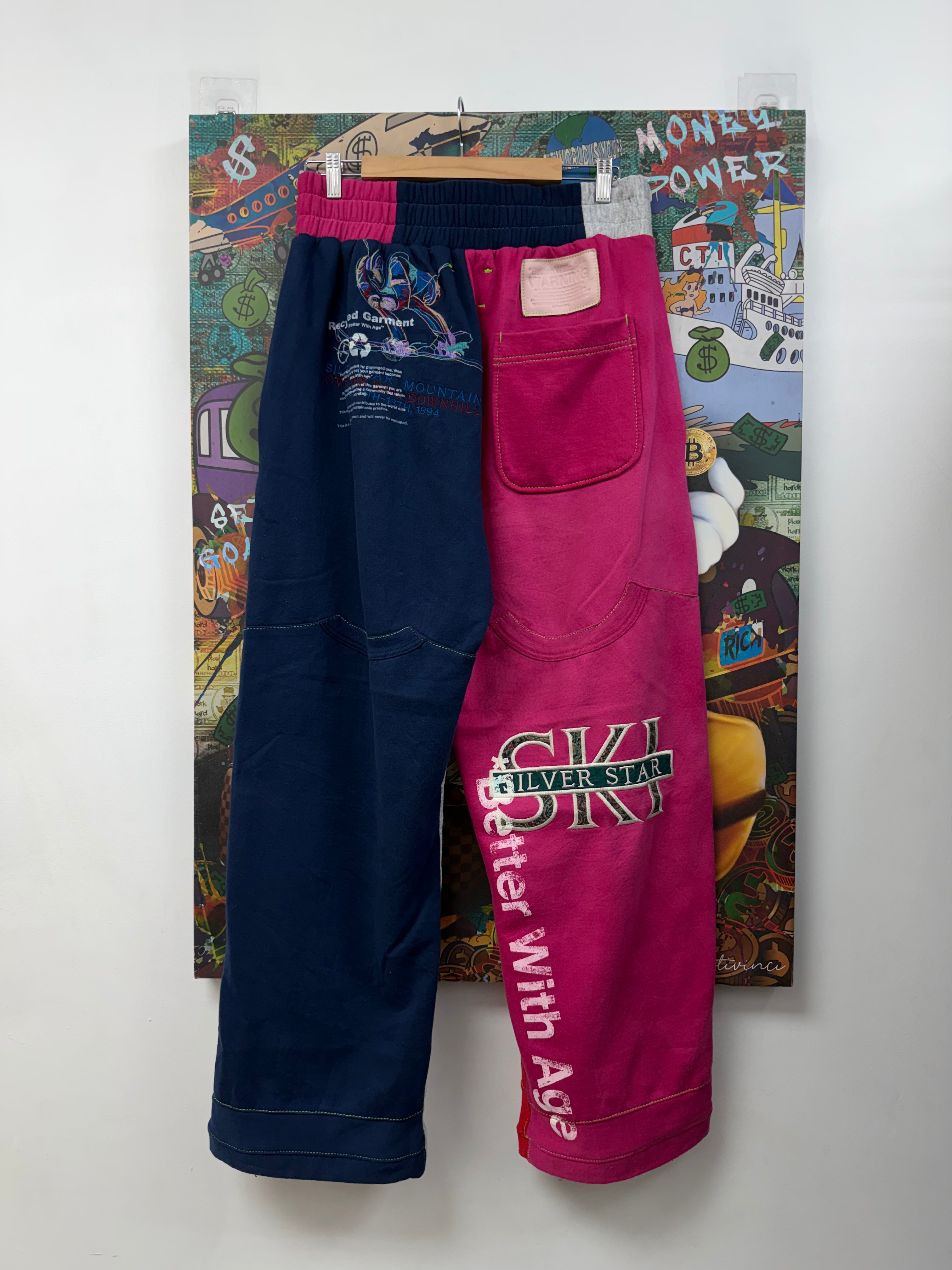 Better With Age Multi Patchwork Sweats