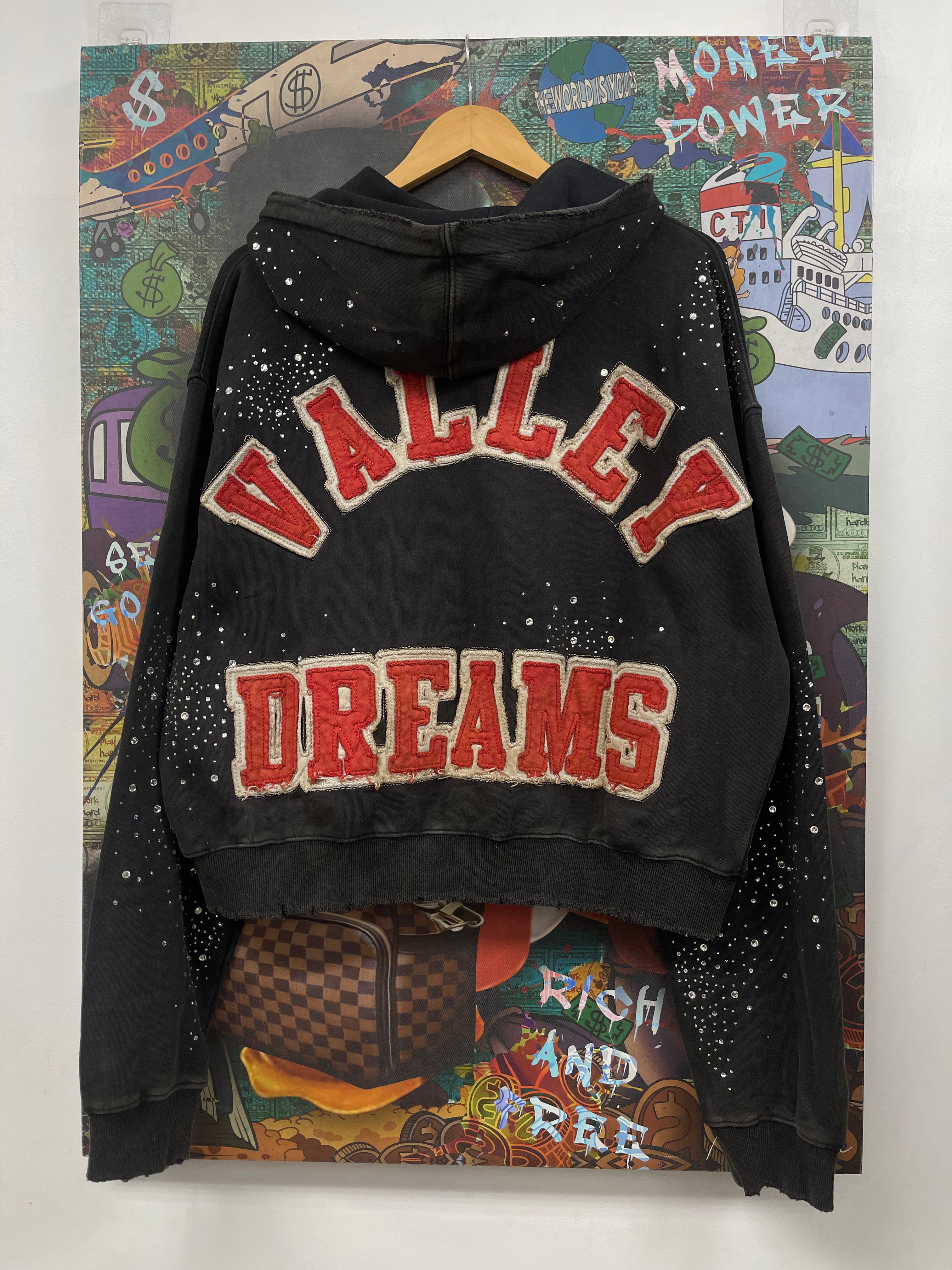 Vale Black Pluto Cluster Zip Up