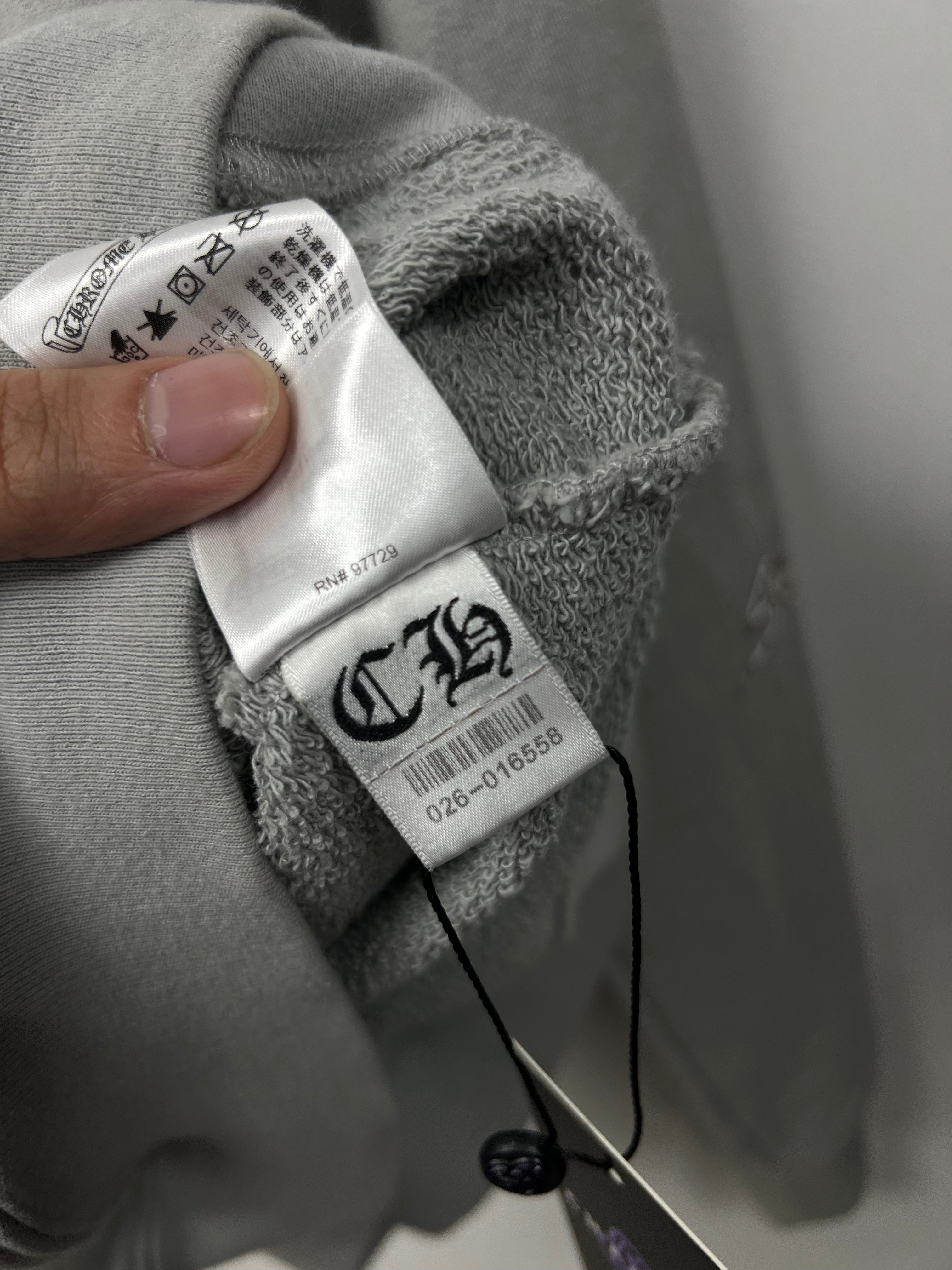 Chrome Hearts Matty Boy Grey Suggest Hoodie