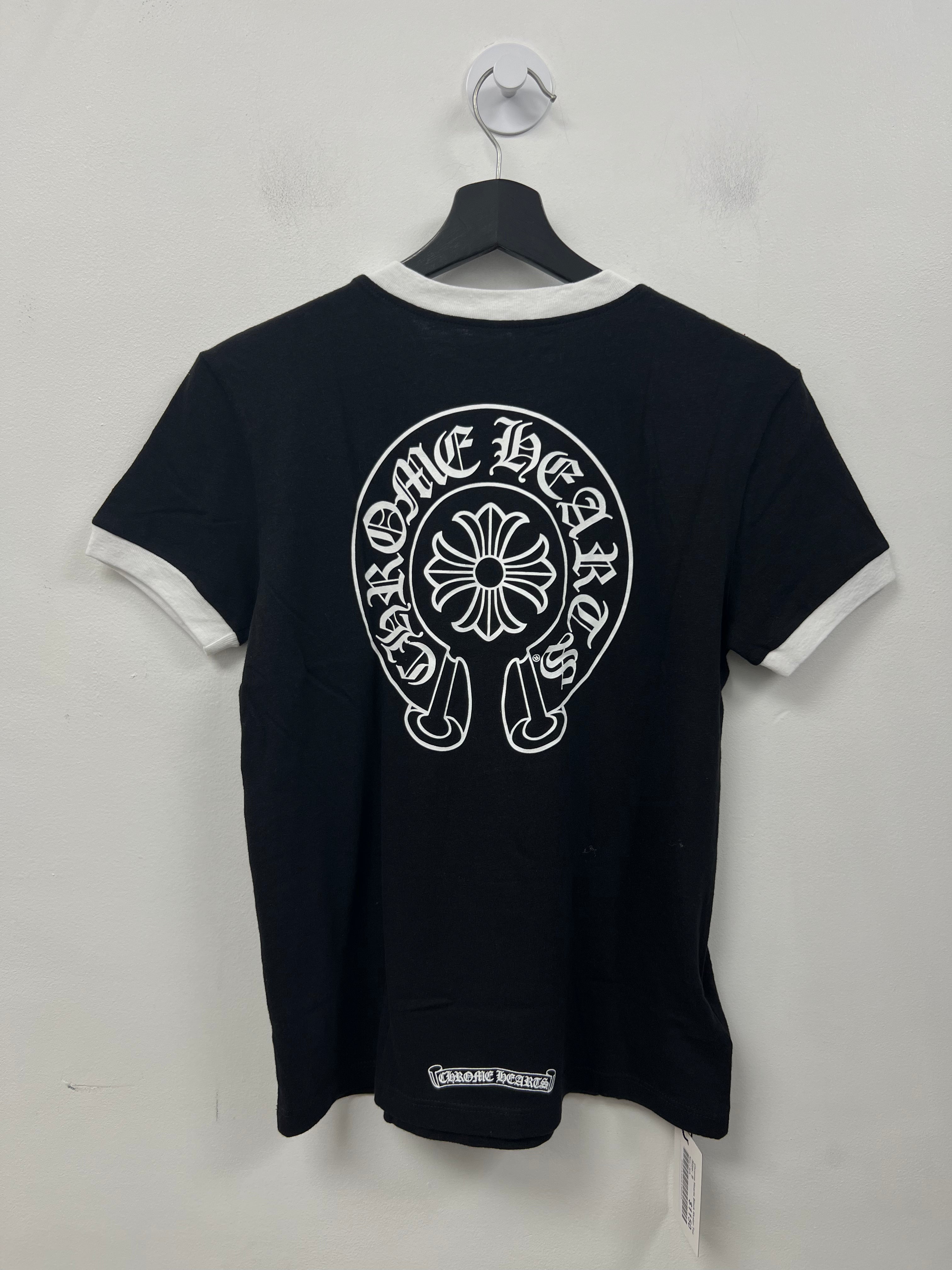 Chrome Hearts Black Skater Tee