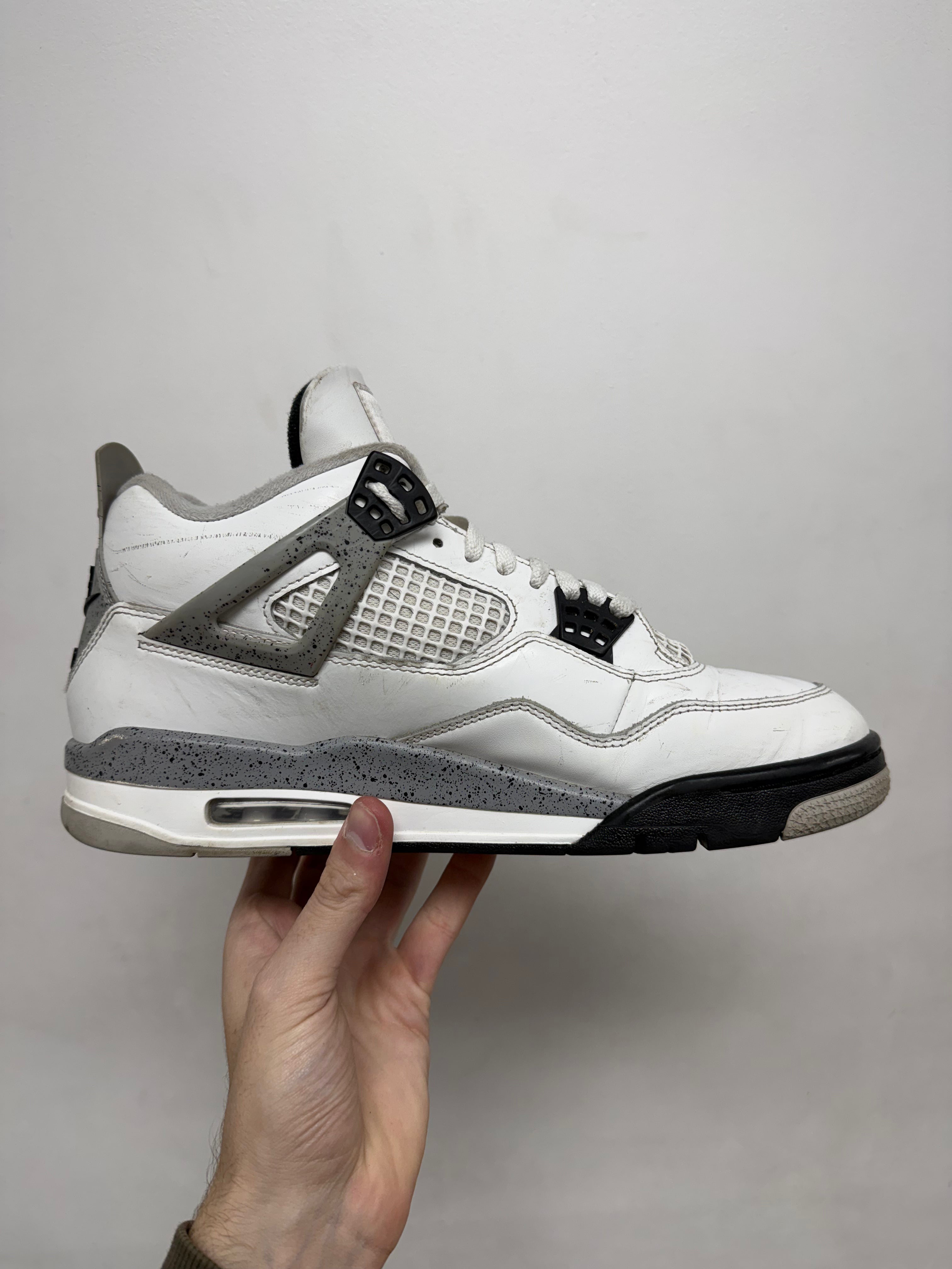 Jordan 4 White Cement Sneakers