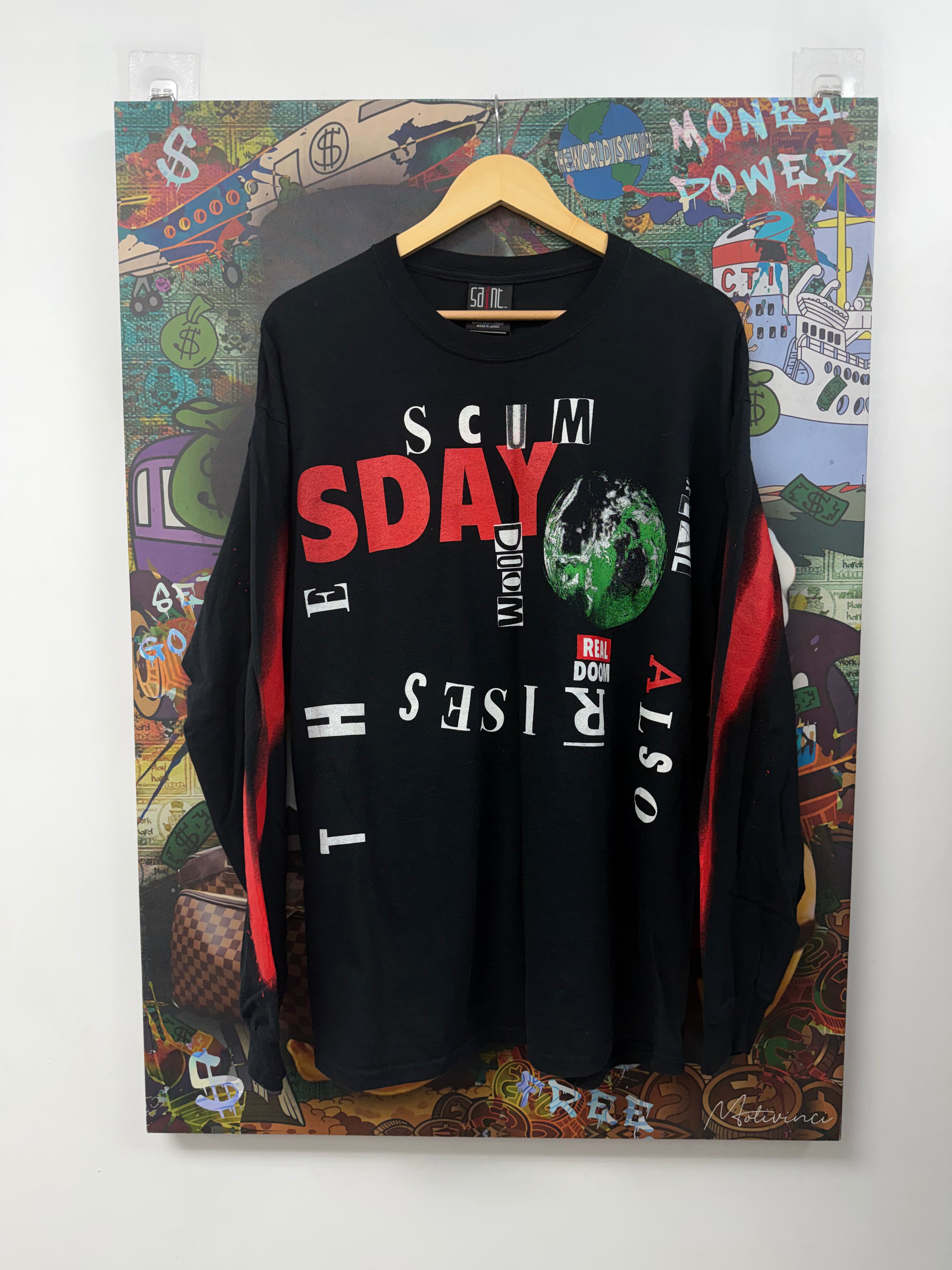 Saint Michael Black Scum Long Sleeve