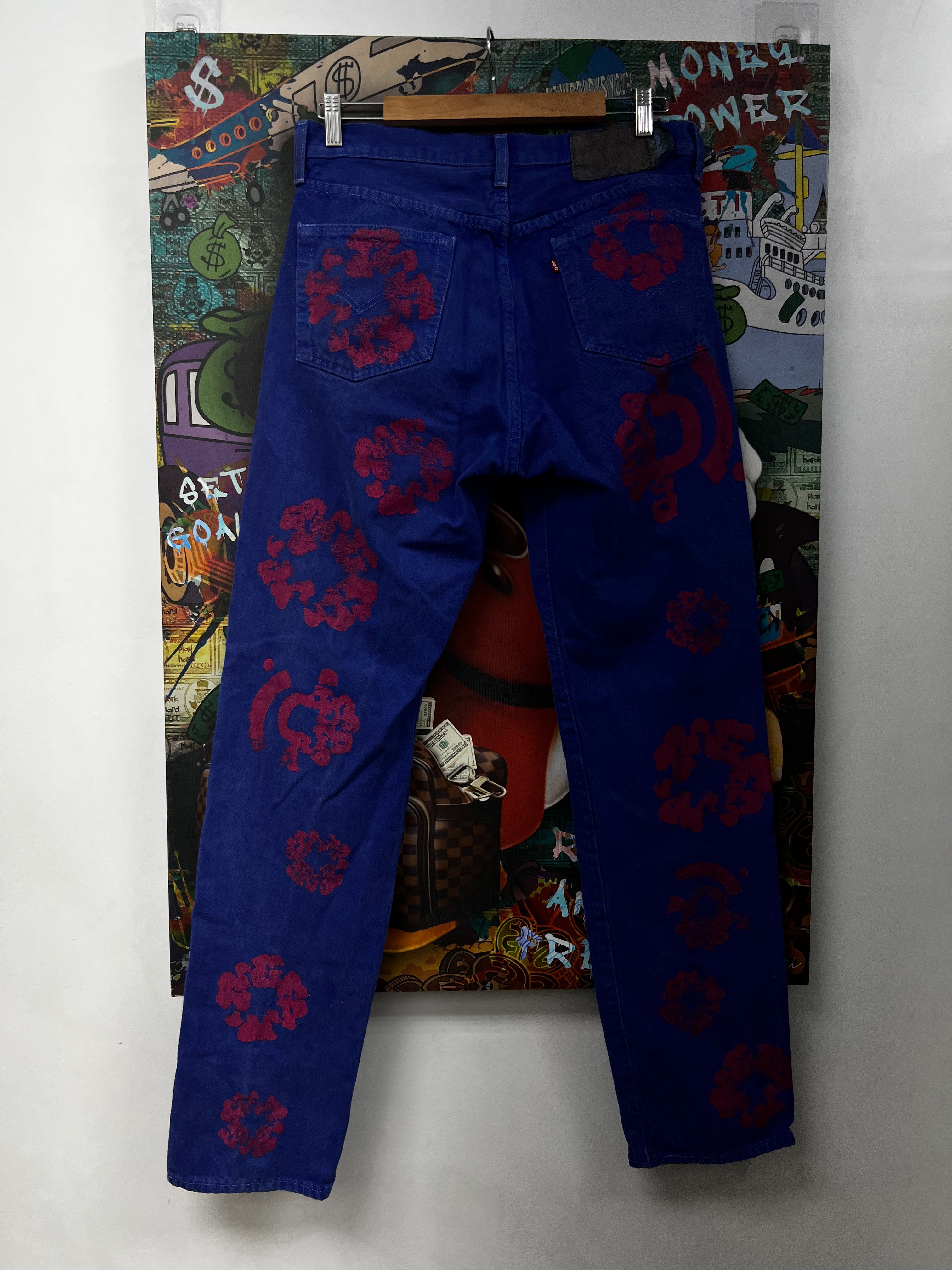 Denim Tears BSTROY Purple Pink Jeans