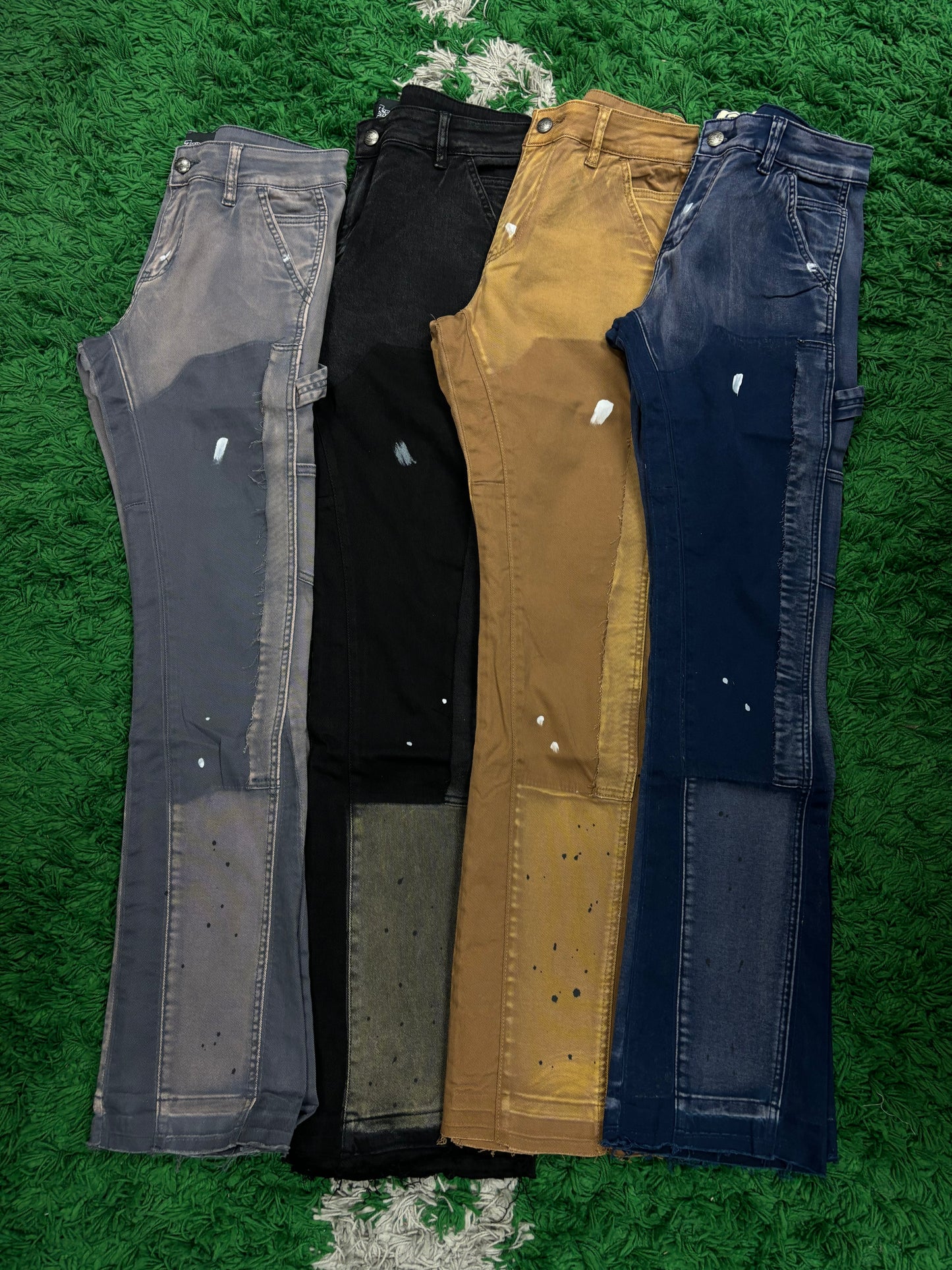 Triple 7 7Sniper Flare Denim Multi