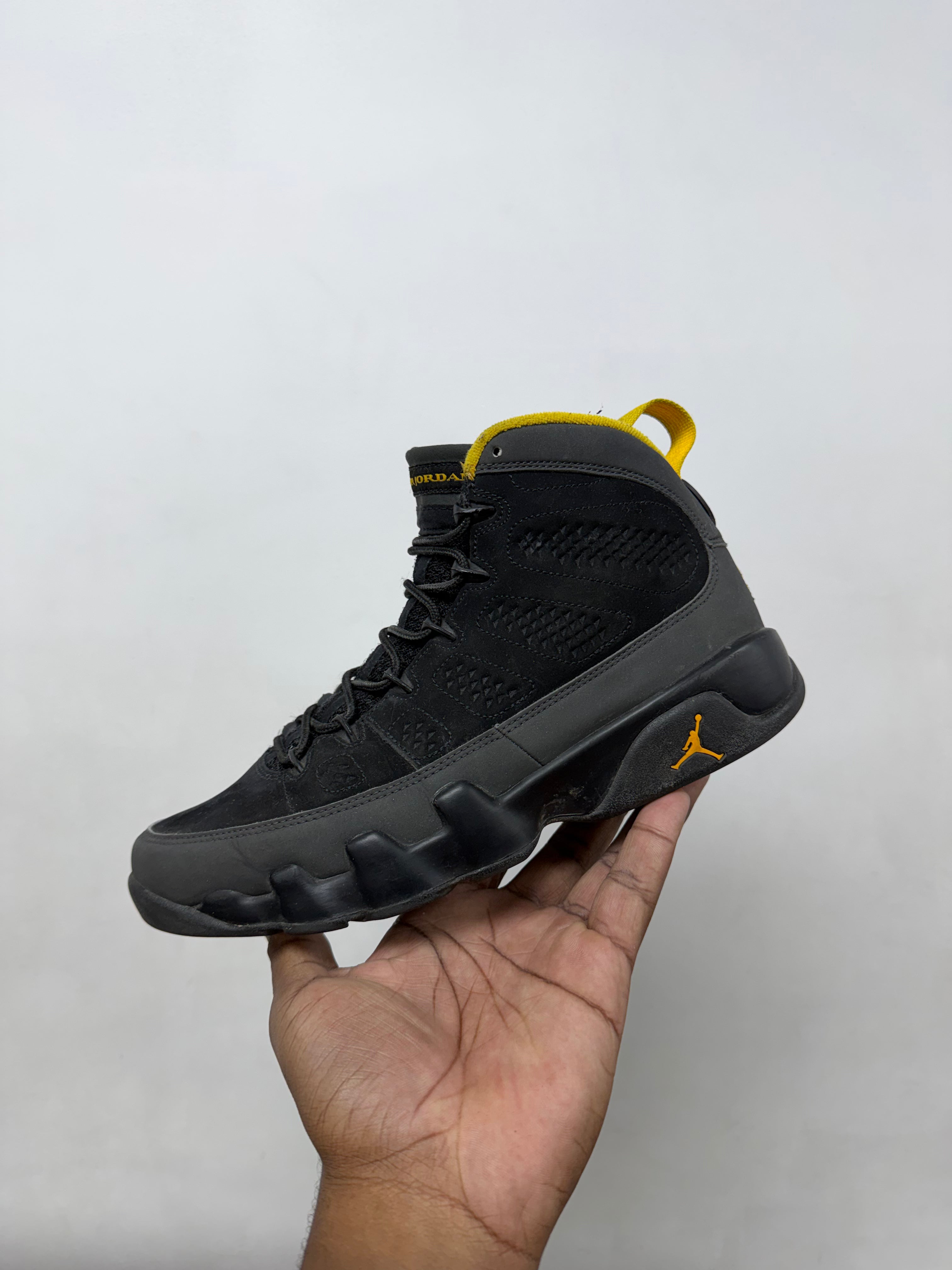 Jordan 9 Dark Charcoal Sneakers