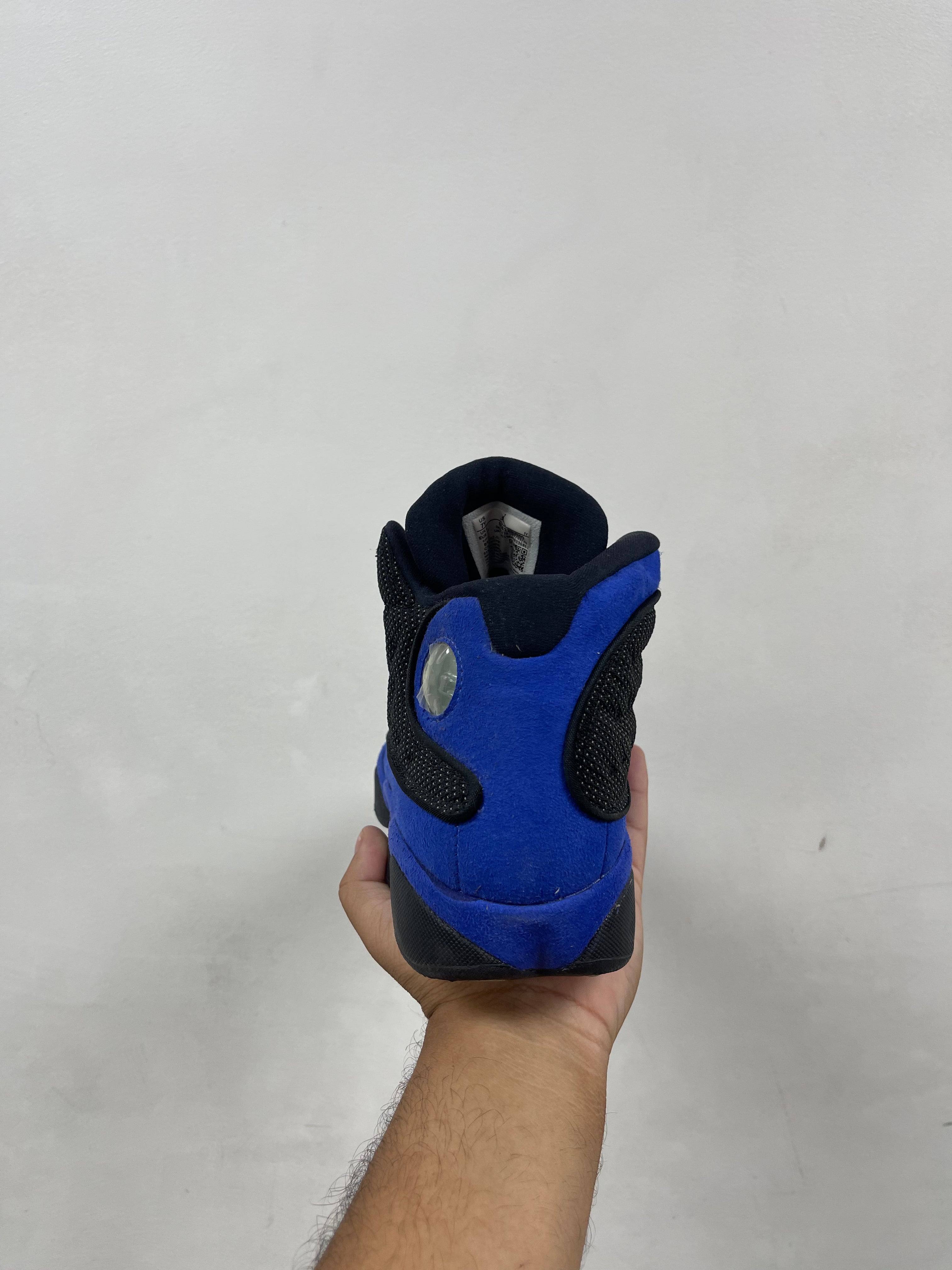 Jordan 13 Black Hyper Royal Sneakers