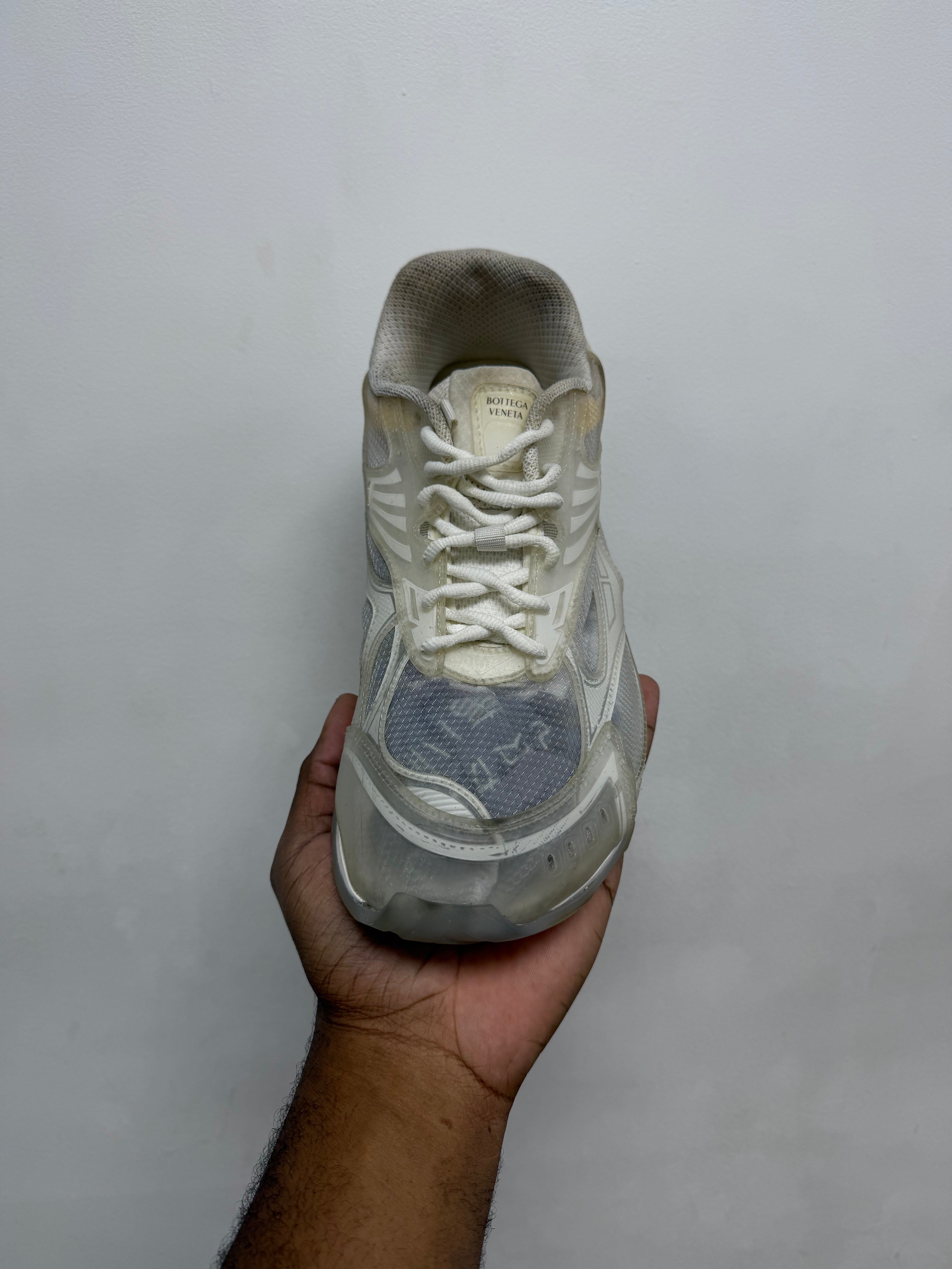 Bottega Veneta Orbit White Clear