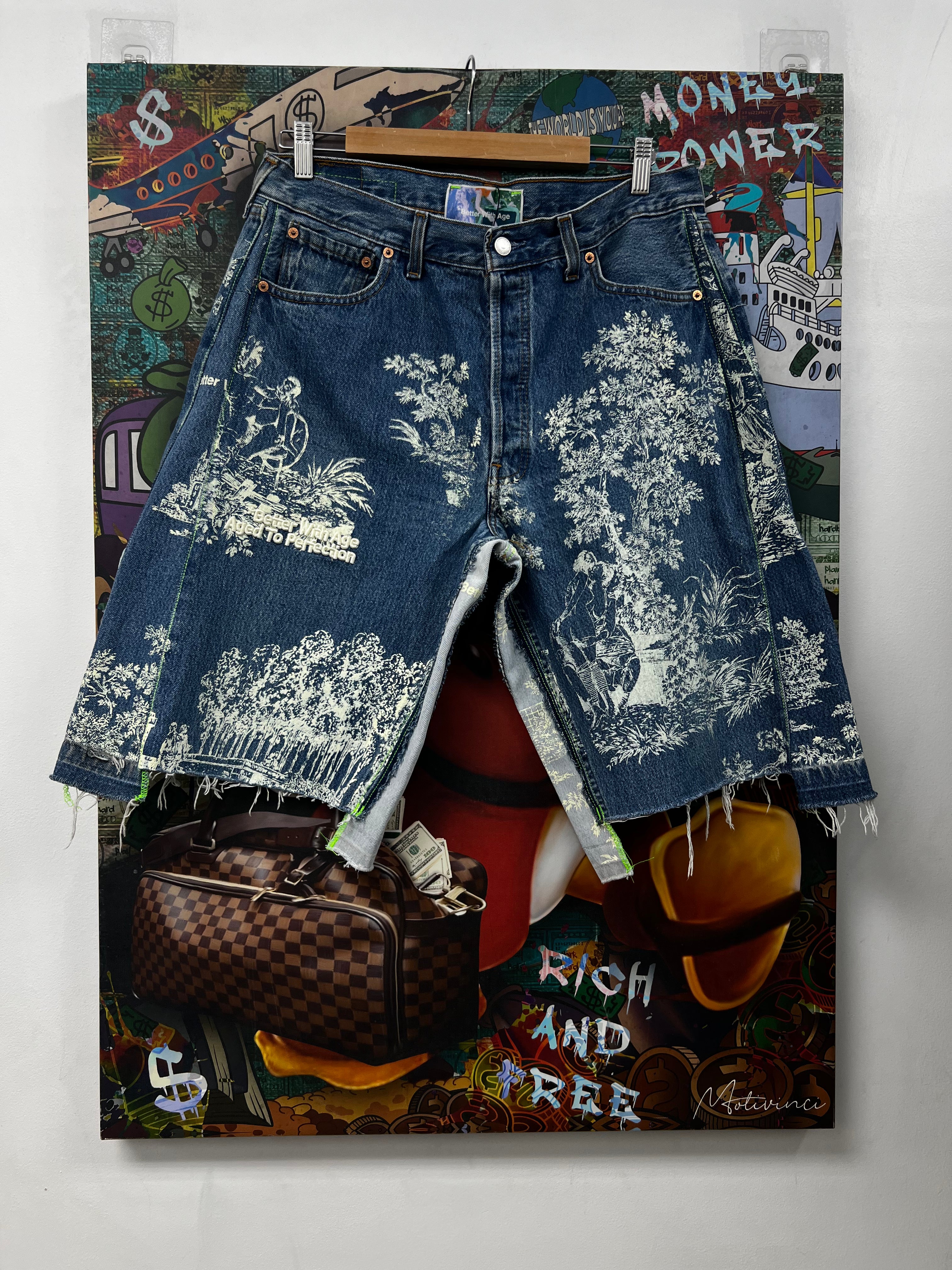 Better With Age Dark Wash Teresa Jean Shorts