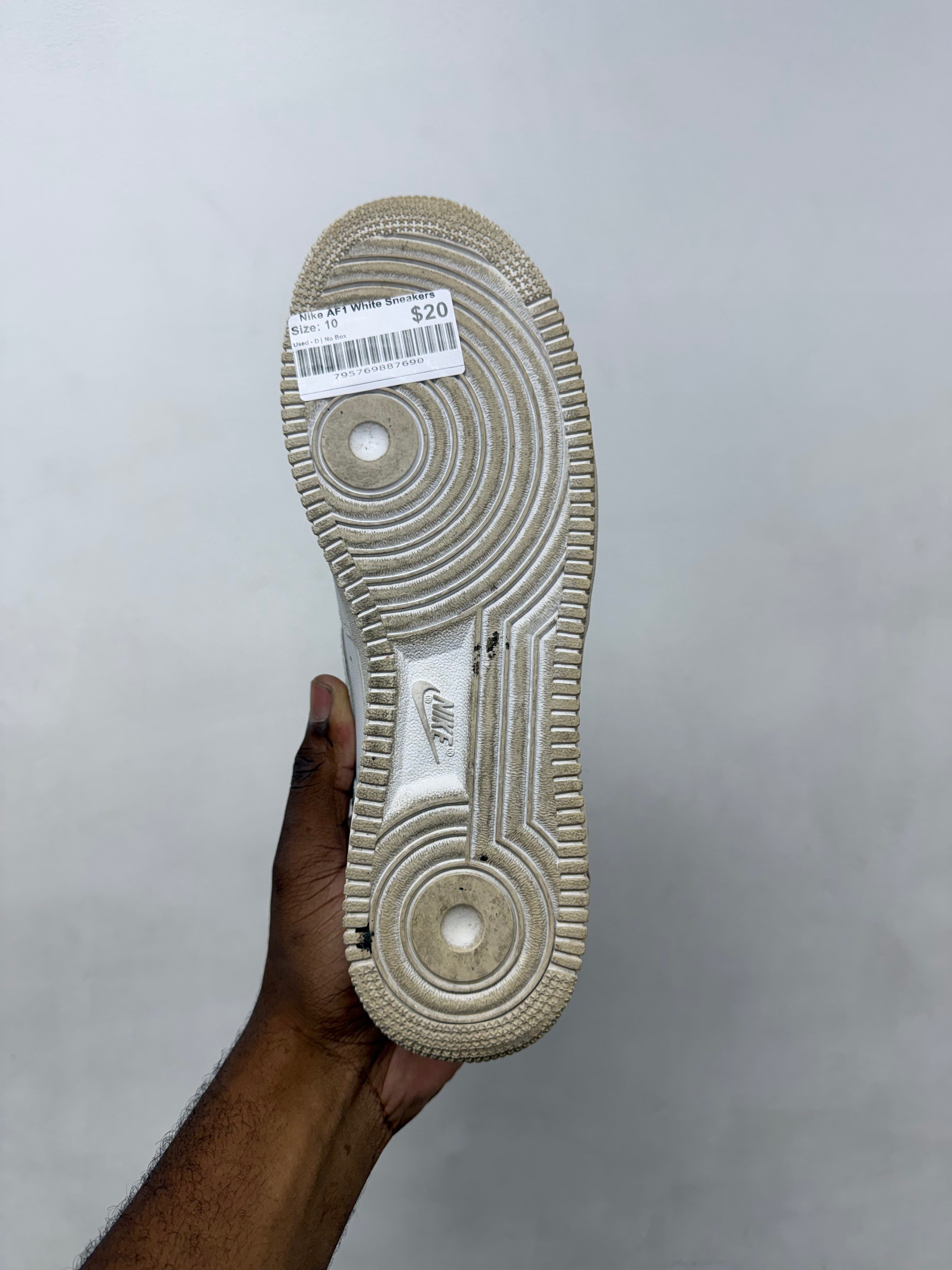Nike AF1 White Sneakers