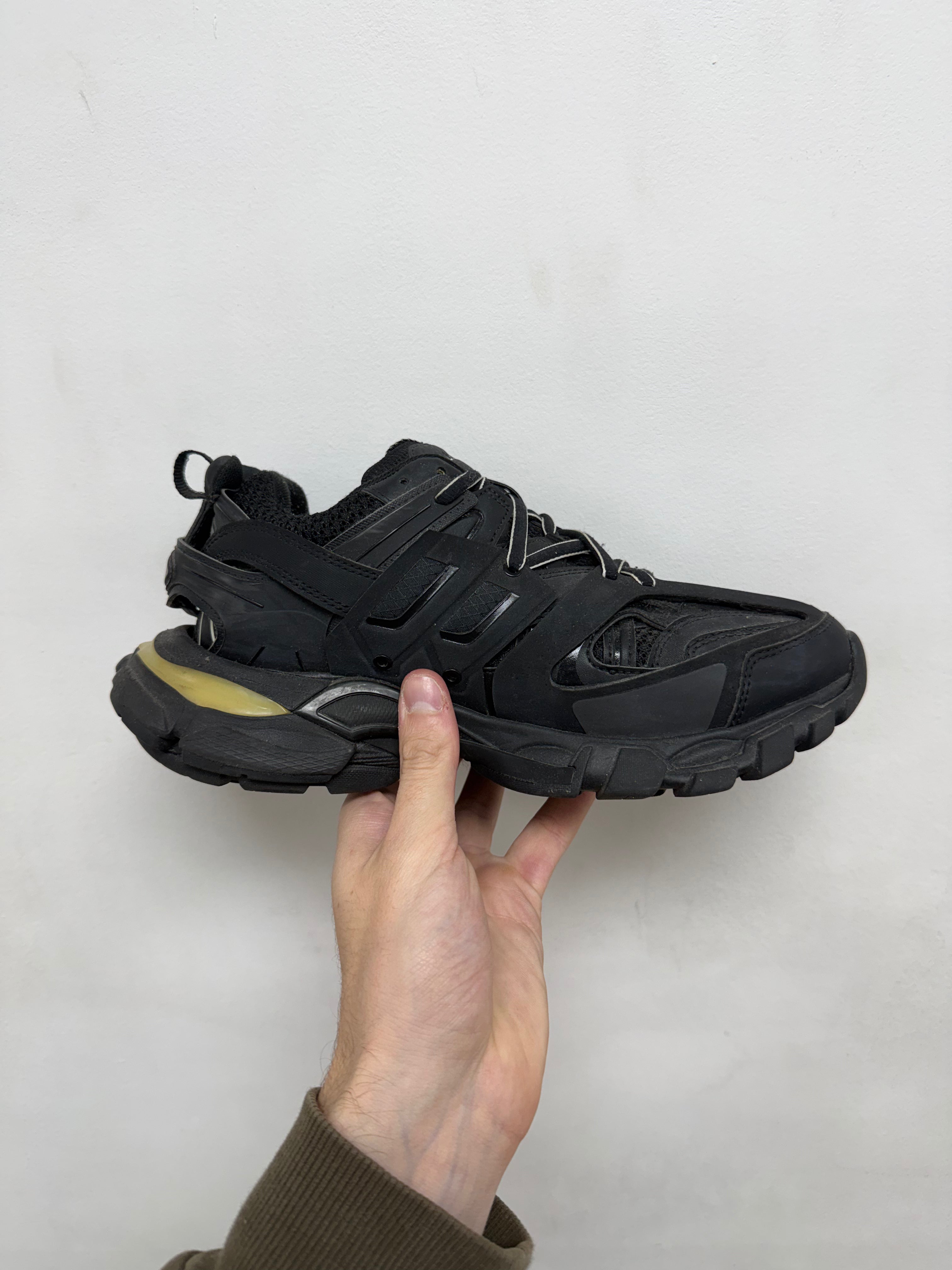 Balenciaga Black LED Track Sneakers