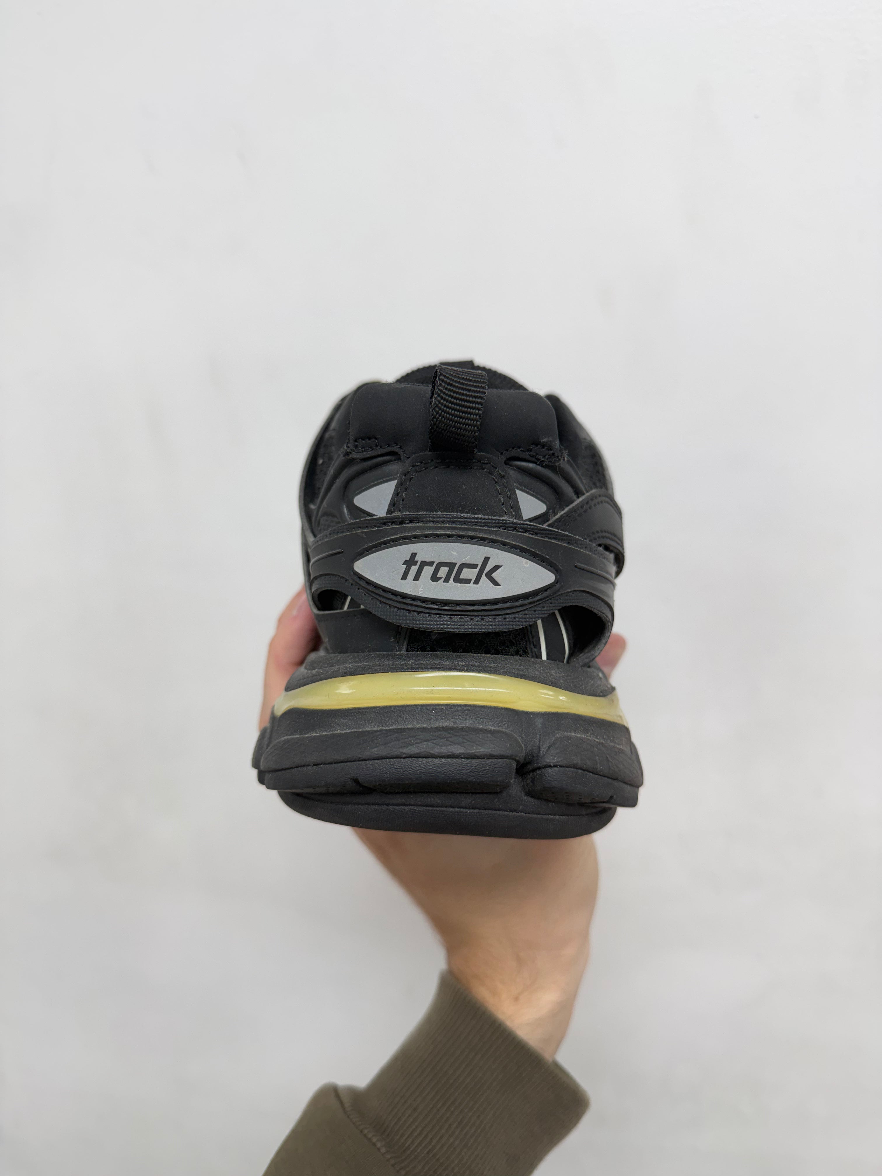 Balenciaga Black LED Track Sneakers
