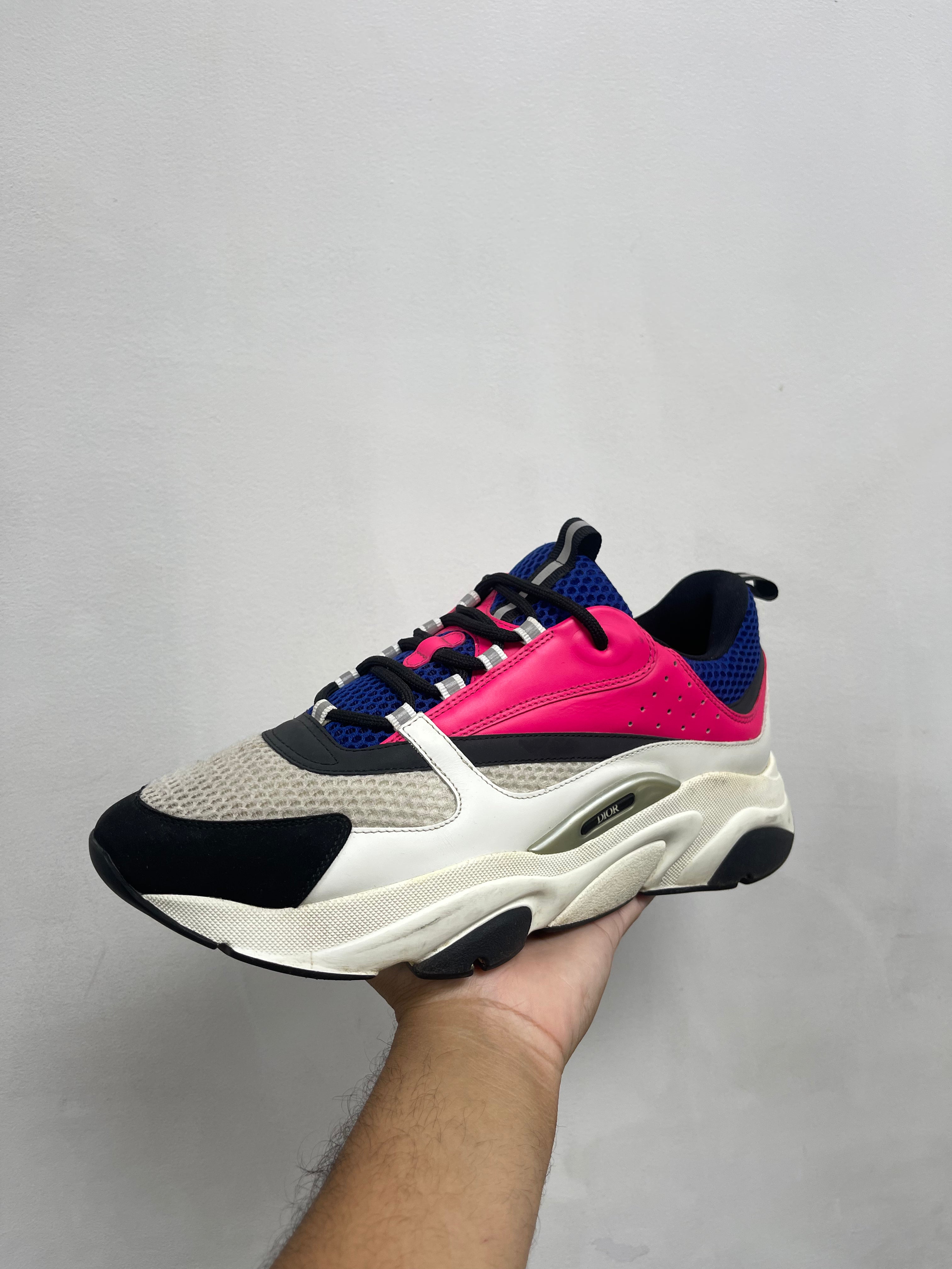 Dior Navy Pink B22 Sneakers