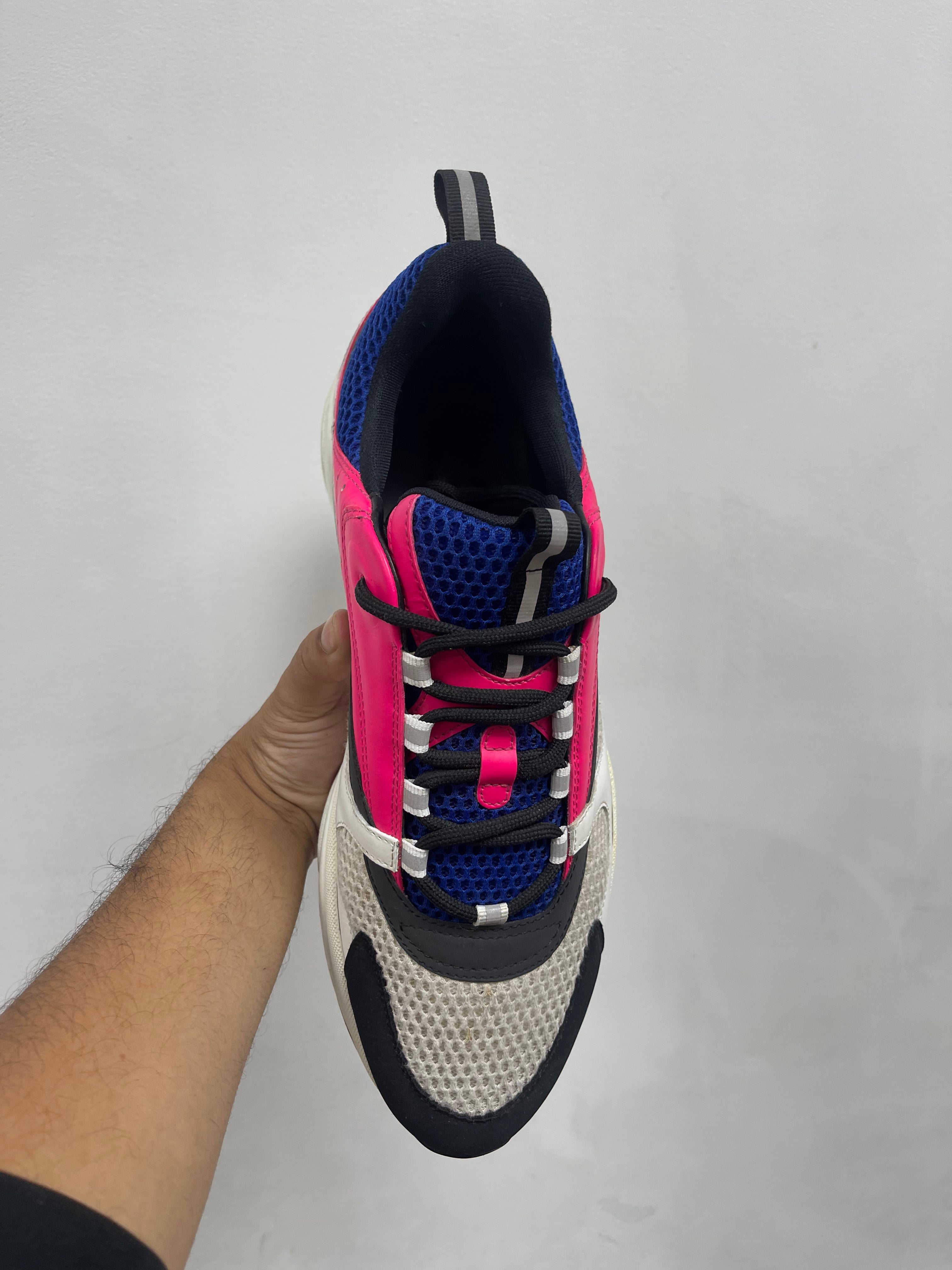 Dior Navy Pink B22 Sneakers