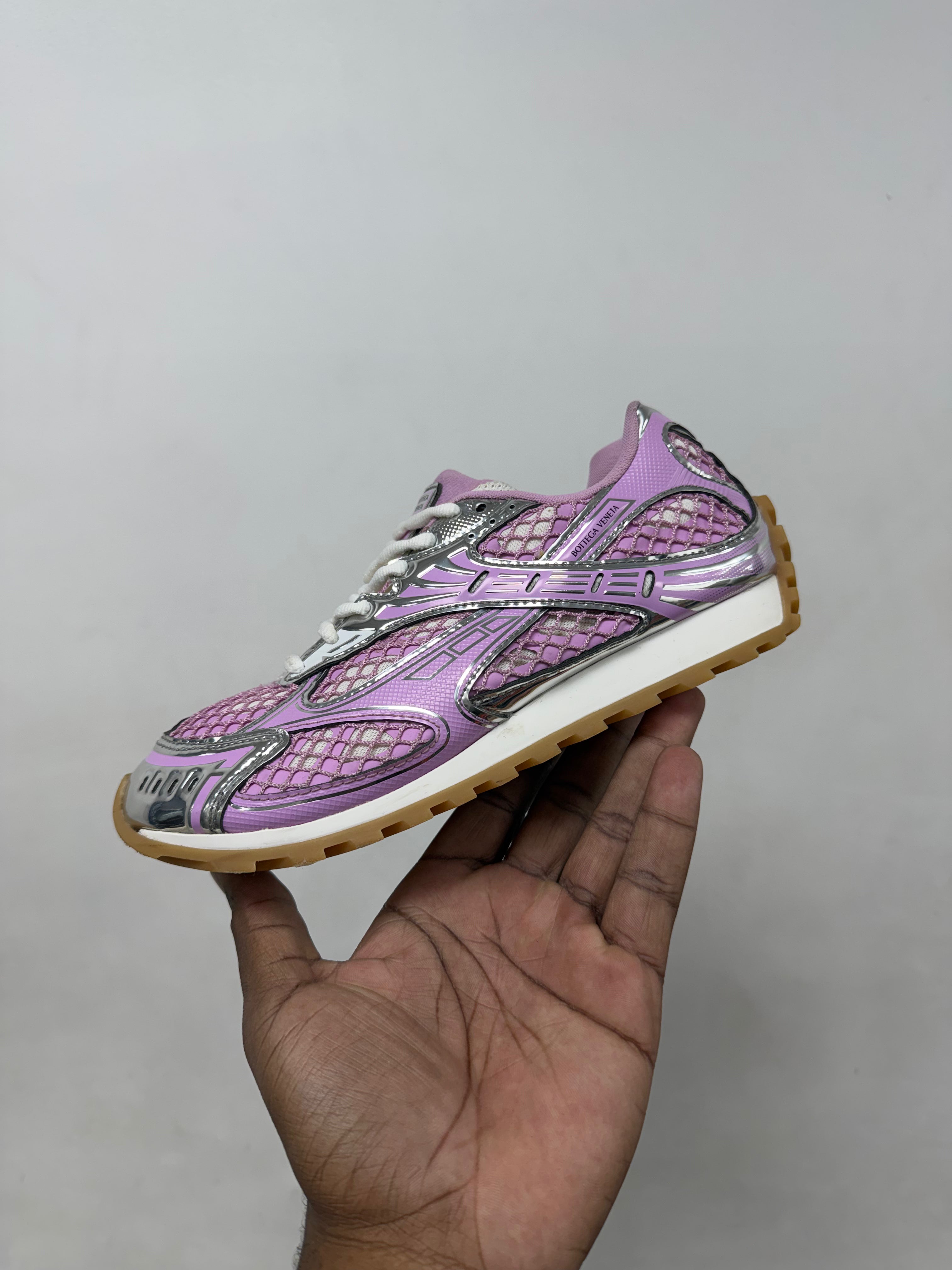 Bottega Veneta Pink Orbits Sneakers