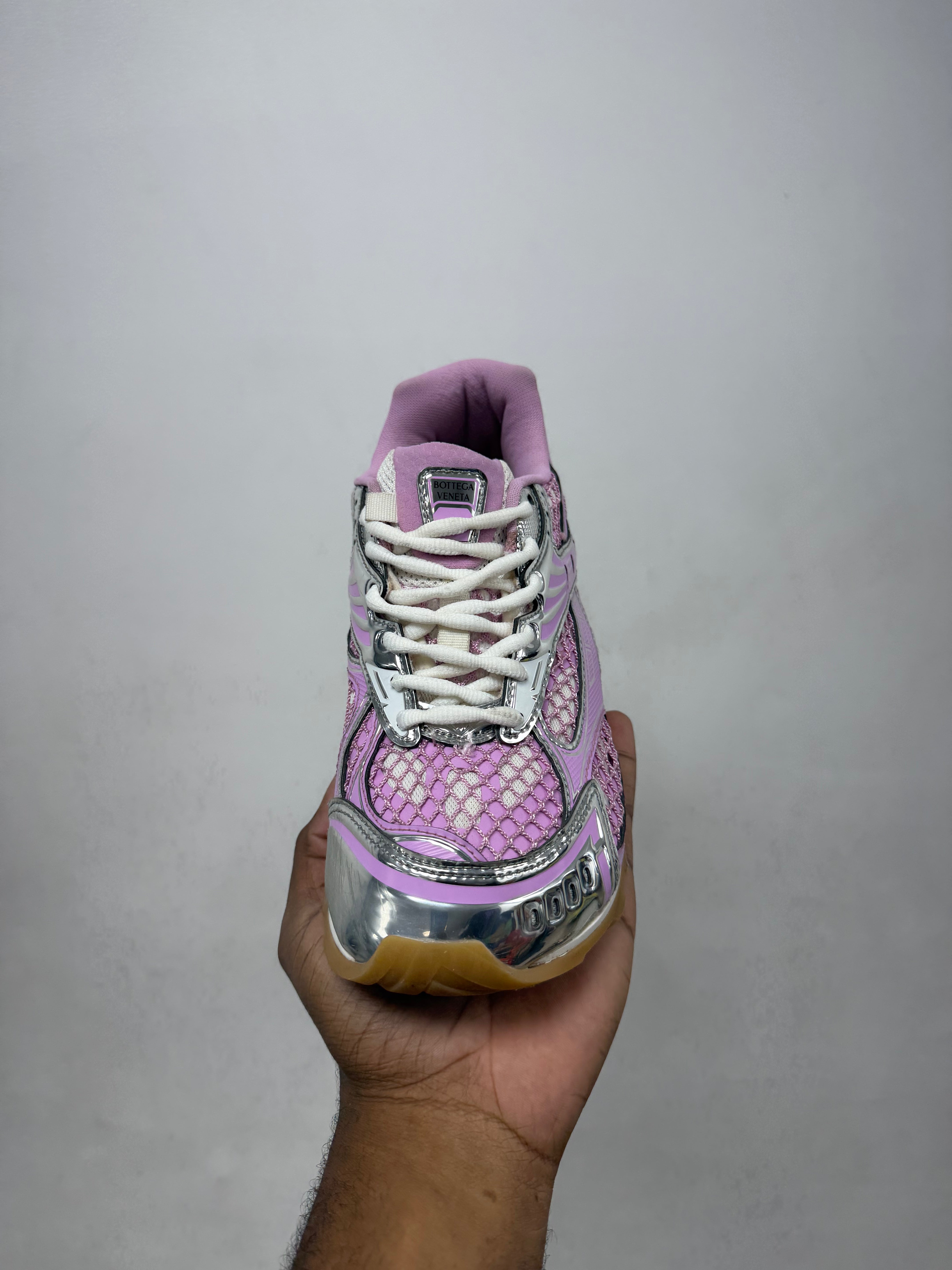 Bottega Veneta Pink Orbits Sneakers